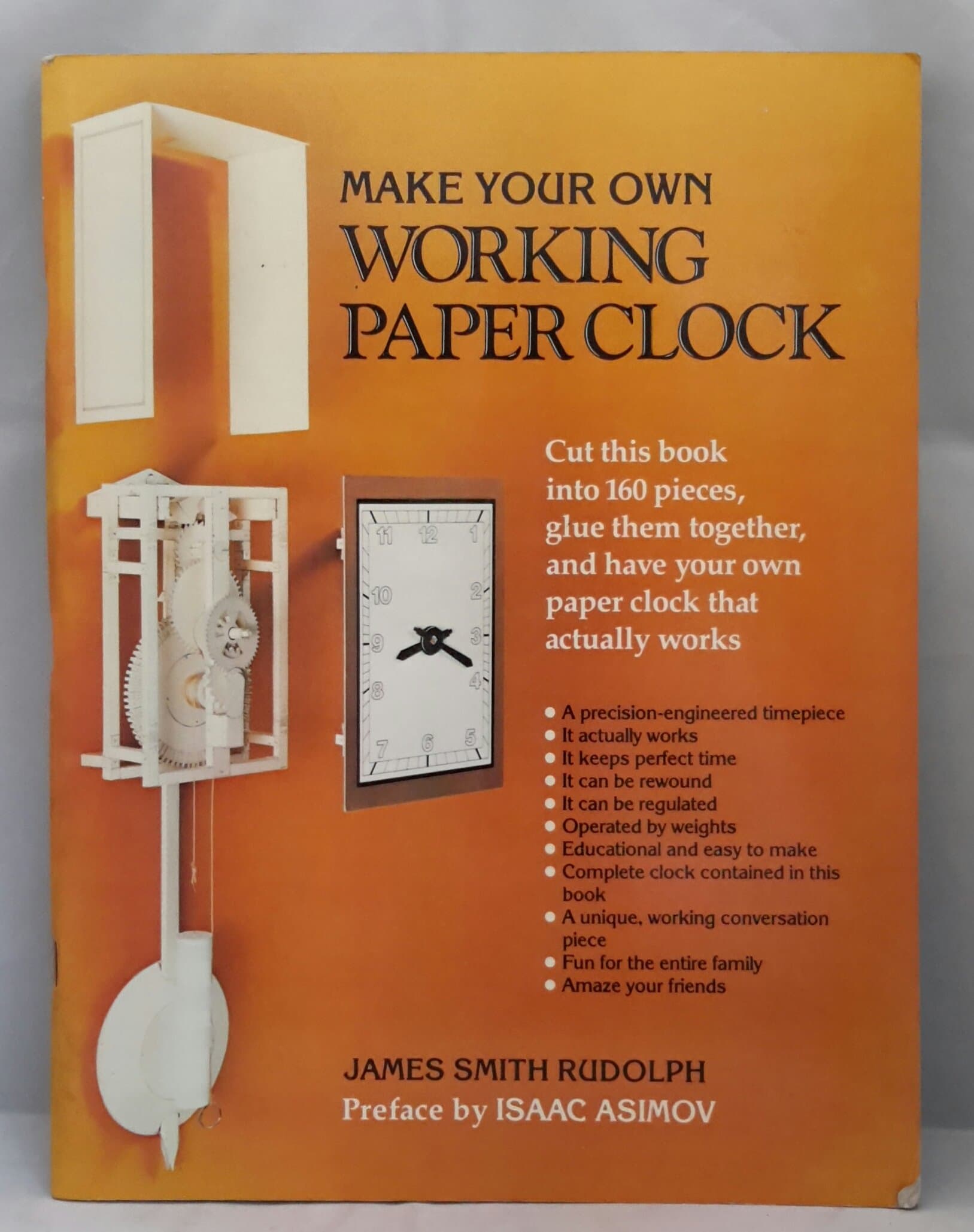 Make Your Own Working Paper Clock Paperback – 21 Aug. 2001