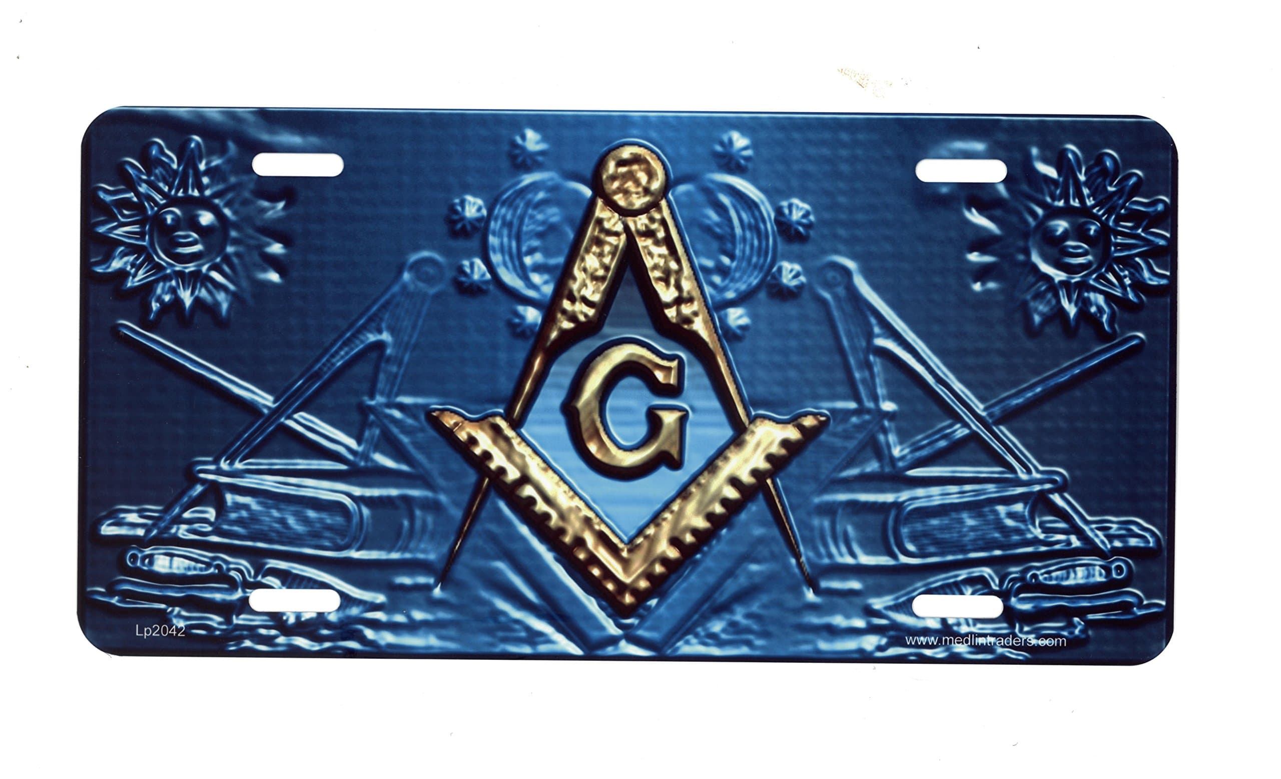 Medlin Traders Mason License Plate LP2042