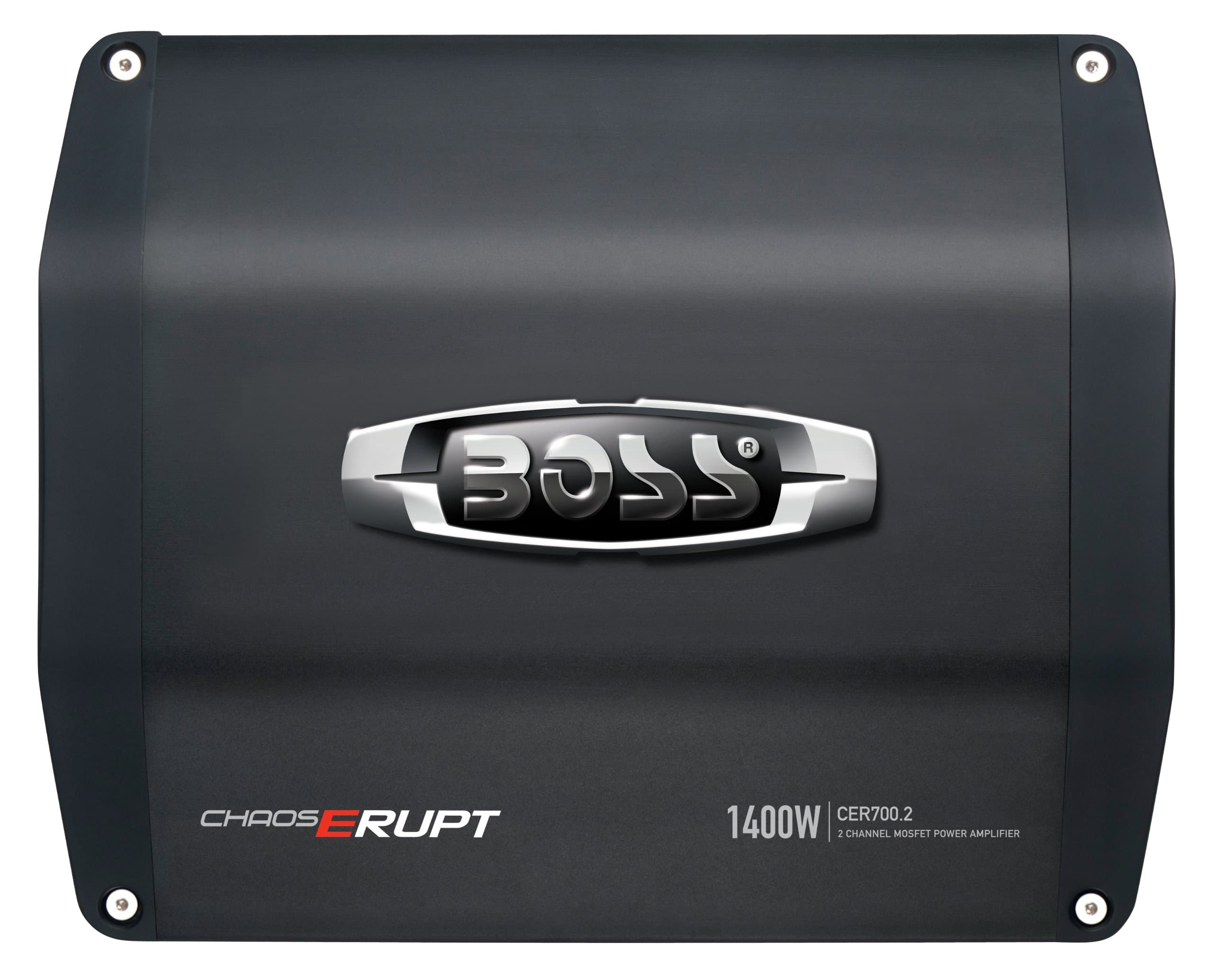 CER700.2 Chaos Erupt 1400-Watts Full Range Class AB 2 Channel 2-8 Ohm Stable Amplifier with Remote Subwoofer Level Control
