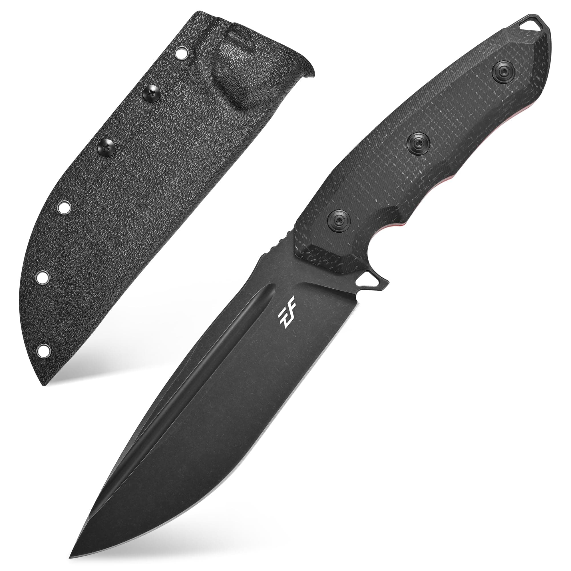 EF150 Fixed Blade Knife Sleipner Steel Blade Micarta Handle Full Tang EDC Tool Straight Knife for Working Camping Survival