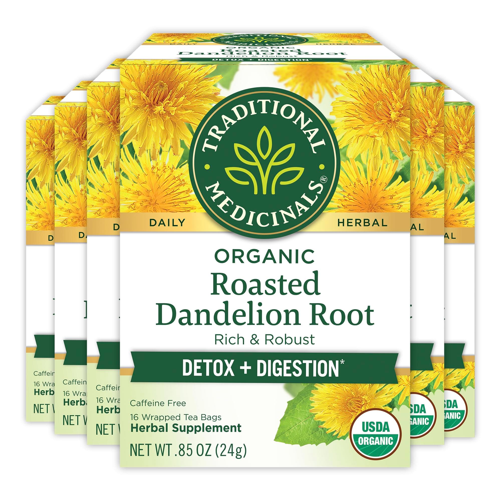 Organic Roasted Dandelion Root Tea