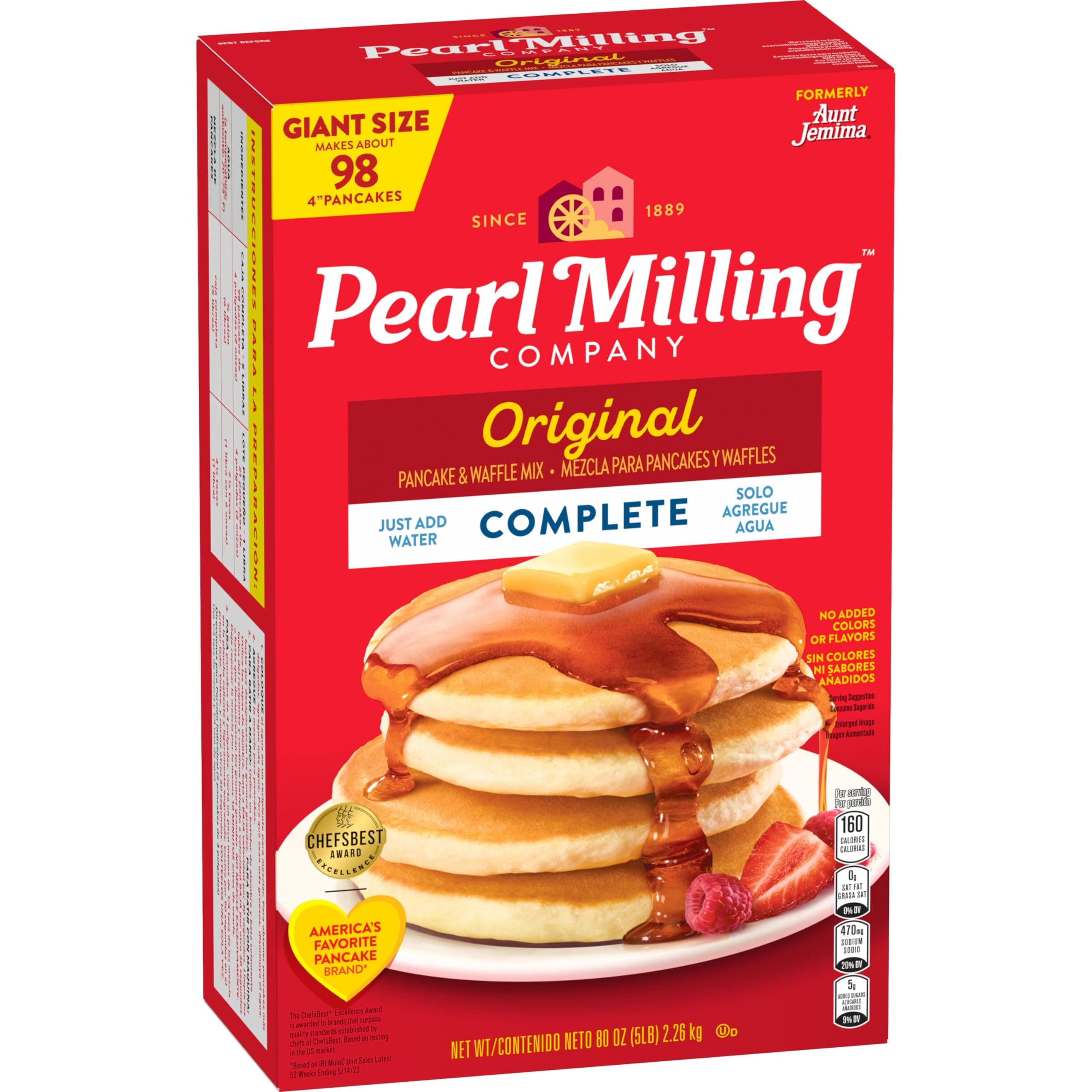 Pearl Milling Company Original Complete Mix, 5 lb, Packaging May Vary