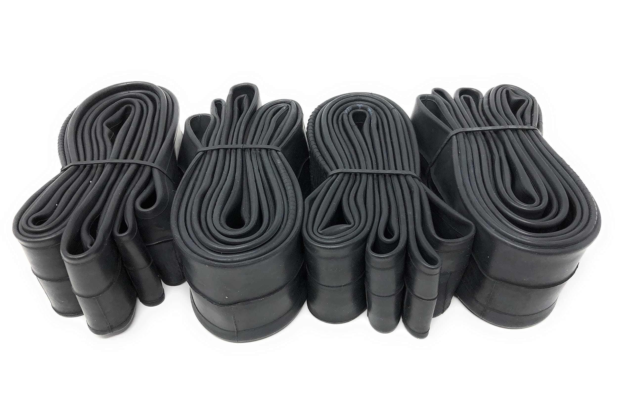VeloTubes Mountain Bike Inner Tubes - 4 Pack-Select Your Size (26", 27.5", 29"), Schrader Valve, Mountain Bicycle Tubes