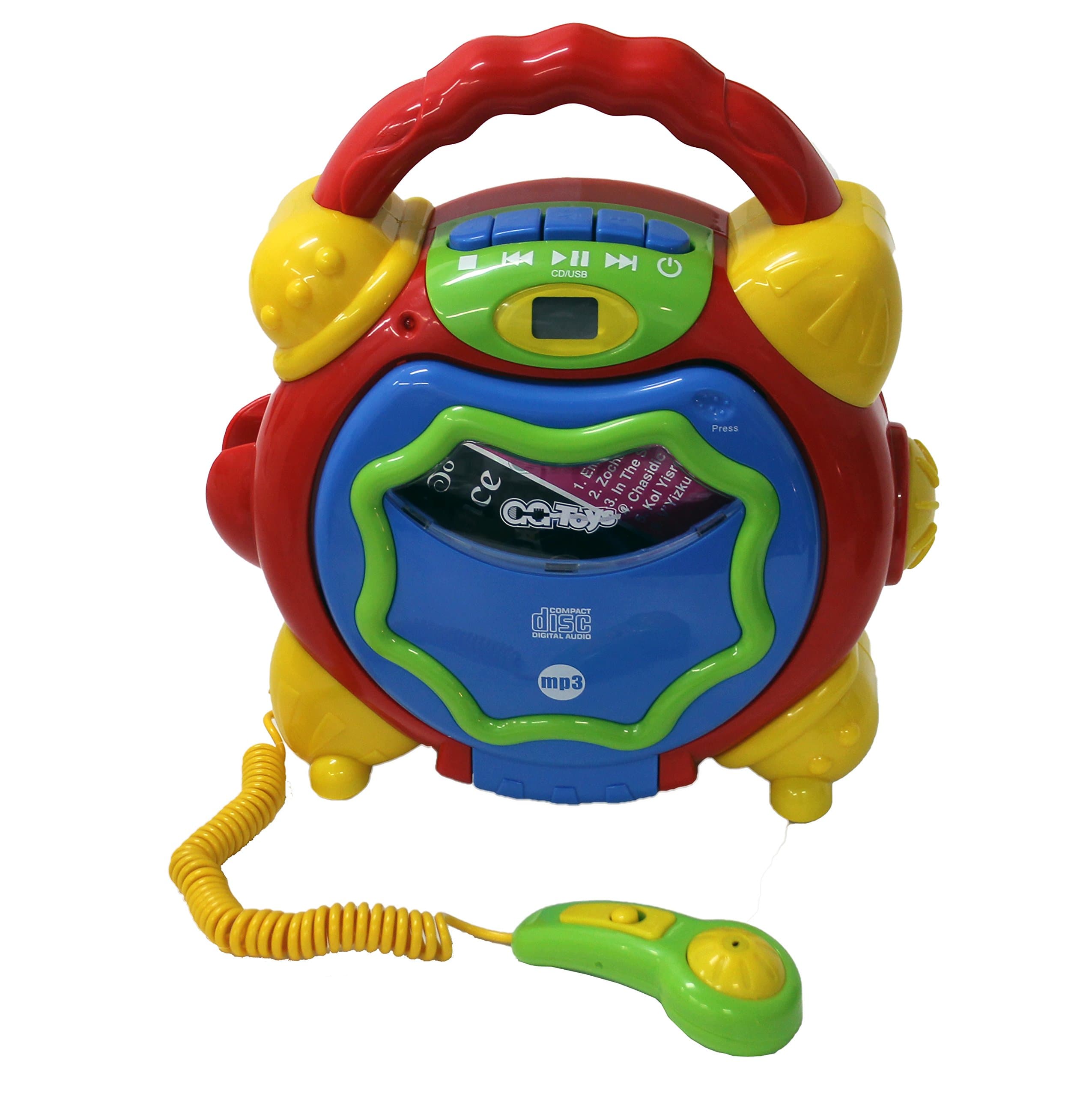 Sing Along Anti-Shock & Anti Skip CD, MP3 & USB Player & Microphone