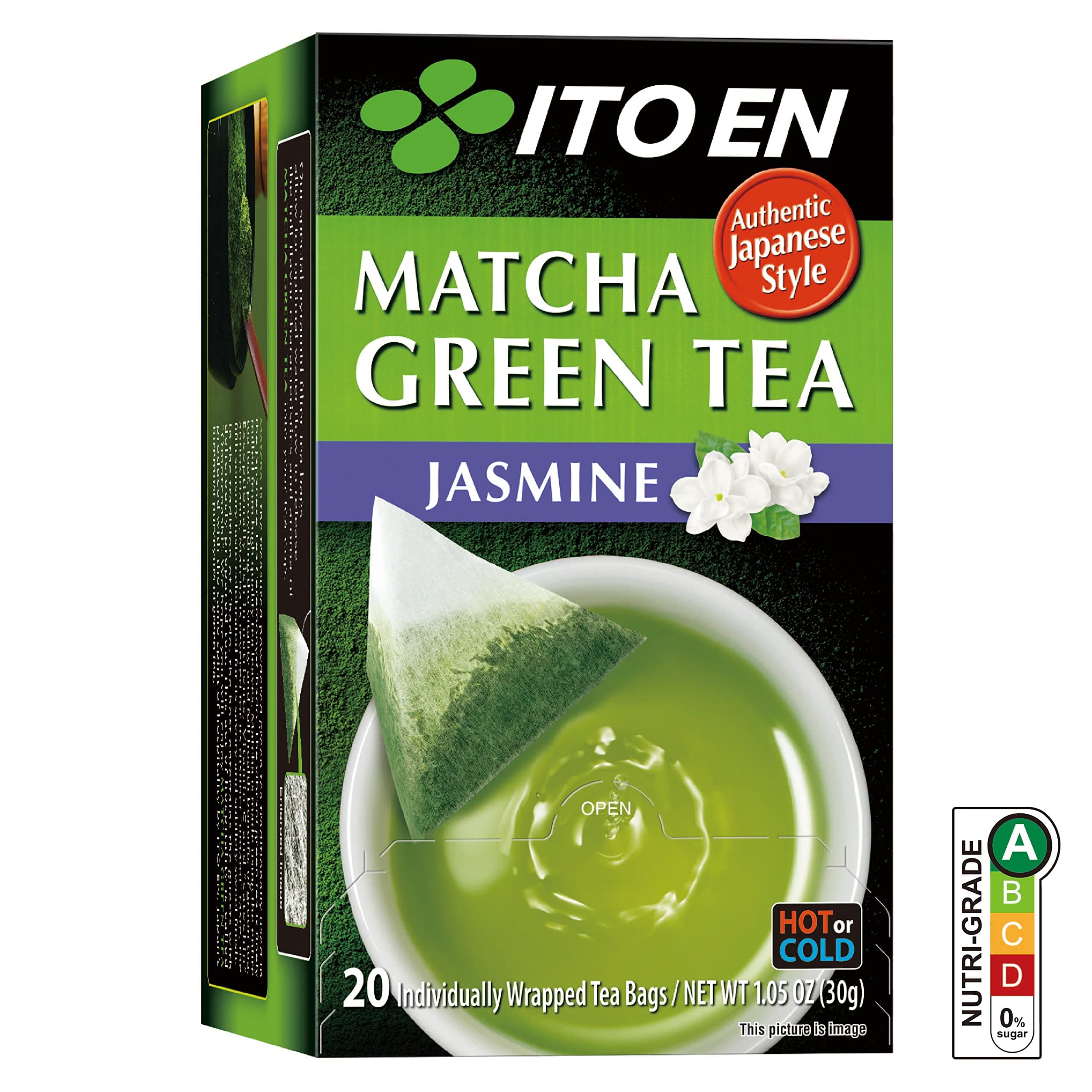 Matcha Tea Green Jasmine, 20 count
