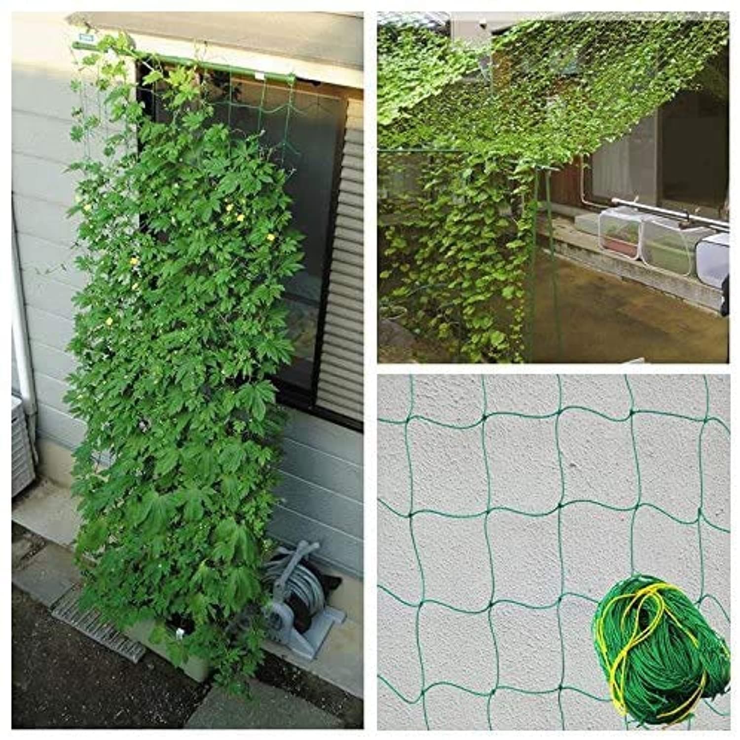 COLIBROX Durable Nylon Trellis Net Netting Plant Support for Climbing Plants 5.9Ft x 11.8Ft