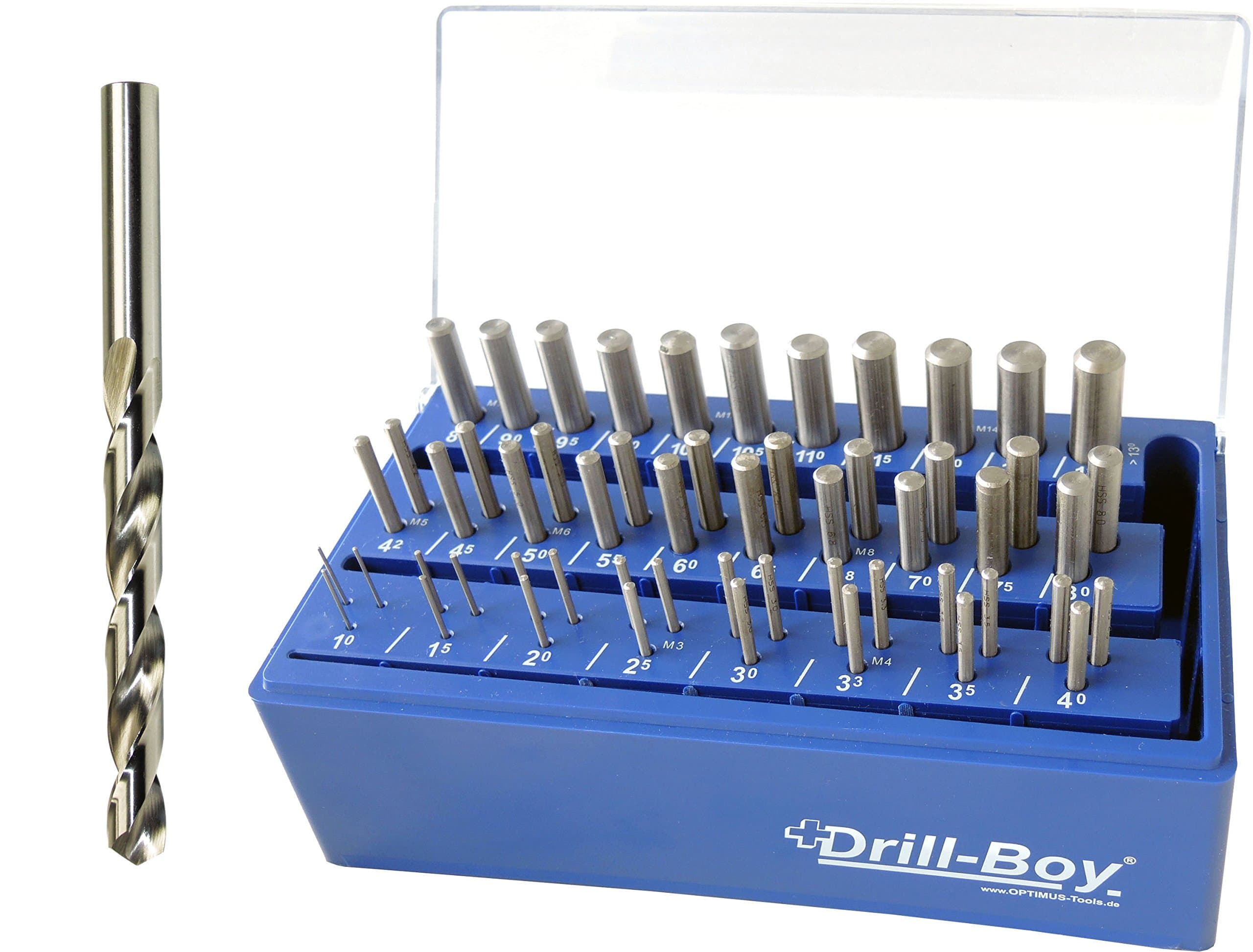 Drill boy 233837055-plastic holder with law, the version nuda ripened split 2 mm diameter, 55 Piece