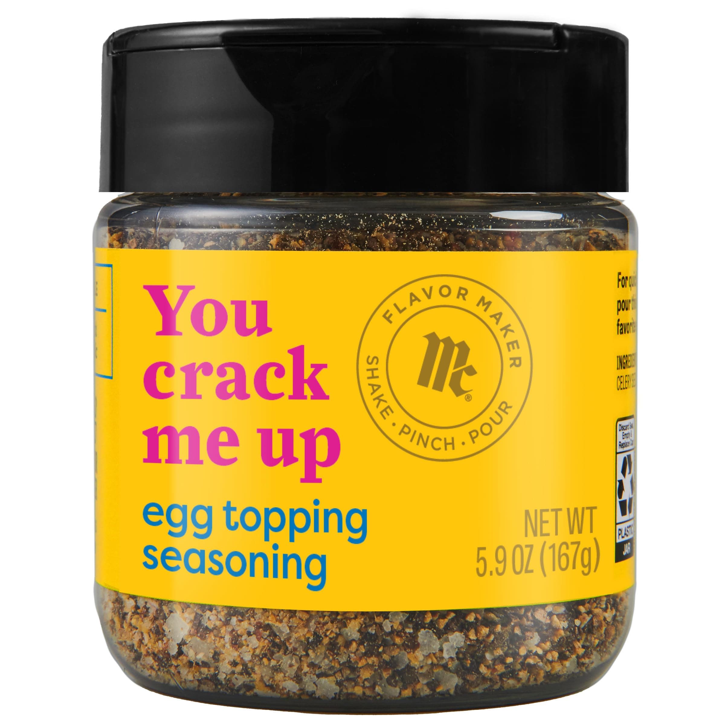Egg Topping Seasoning, Flavor Maker, 5.9 oz