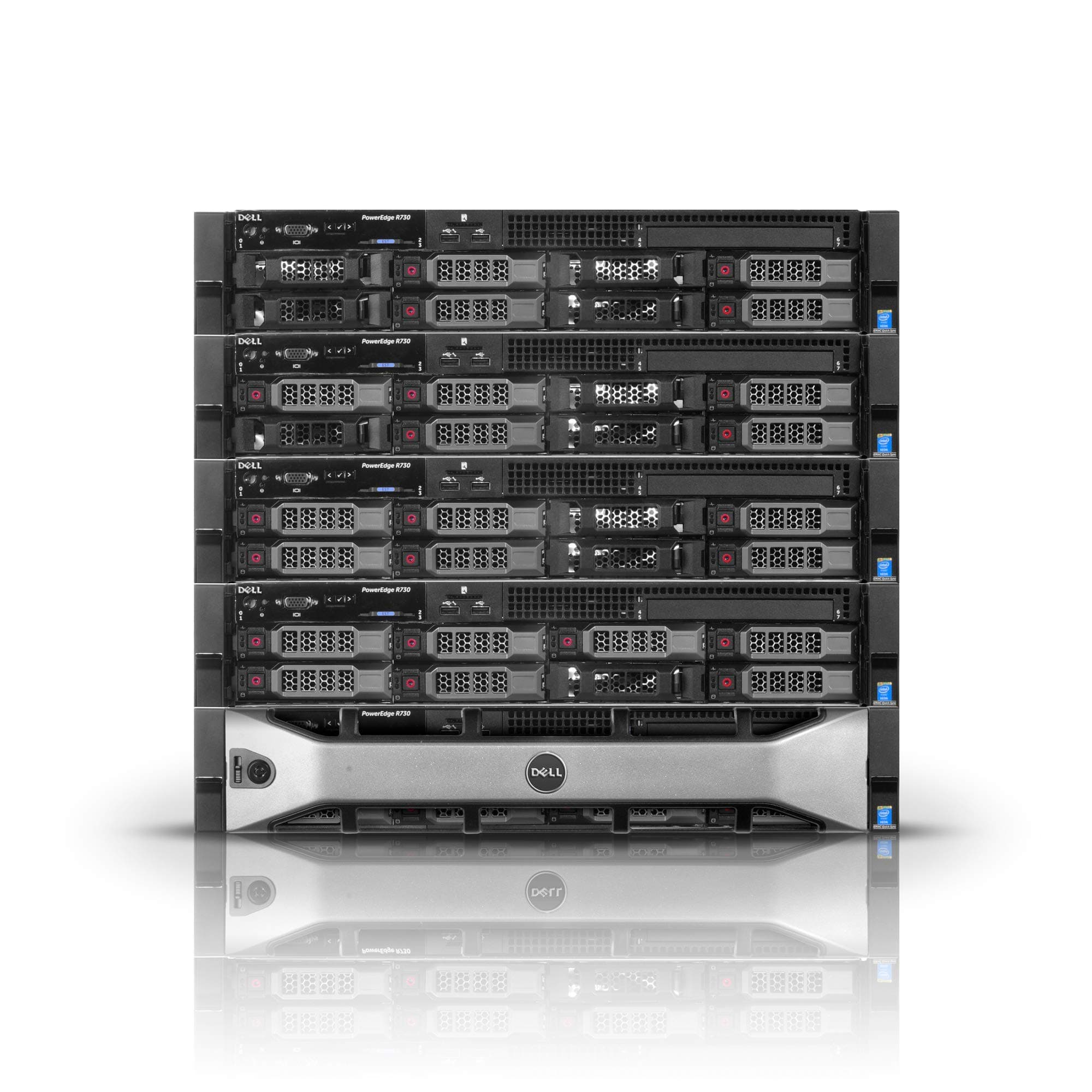 Dell PowerEdge R730 Server | 2X E5-2680V3 2.50GHz = 24 Cores | 128GB | H730 | 36TB Storage (Renewed)