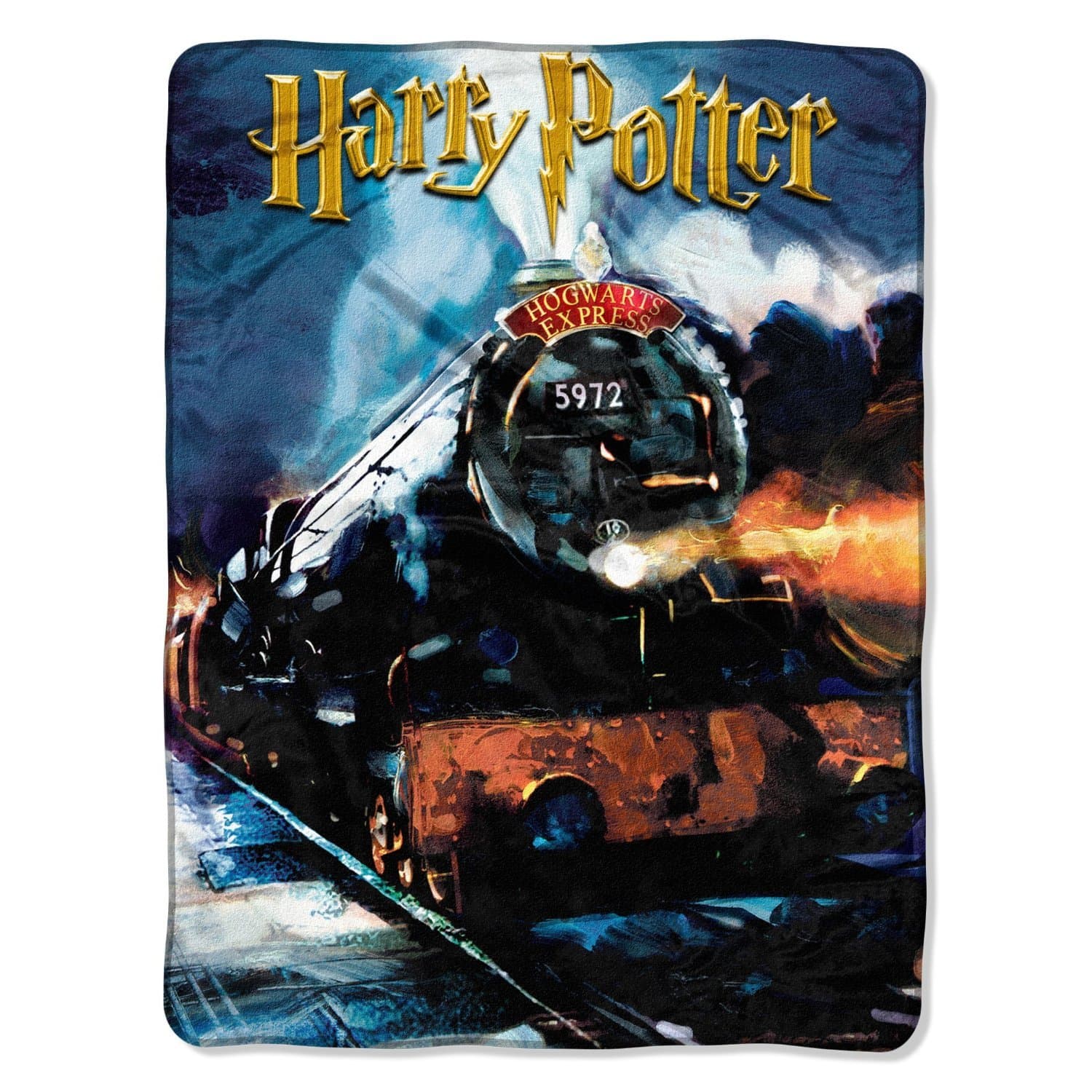 Harry Potter Micro Raschel Throw Blanket, 46" x 60", To Hogwarts