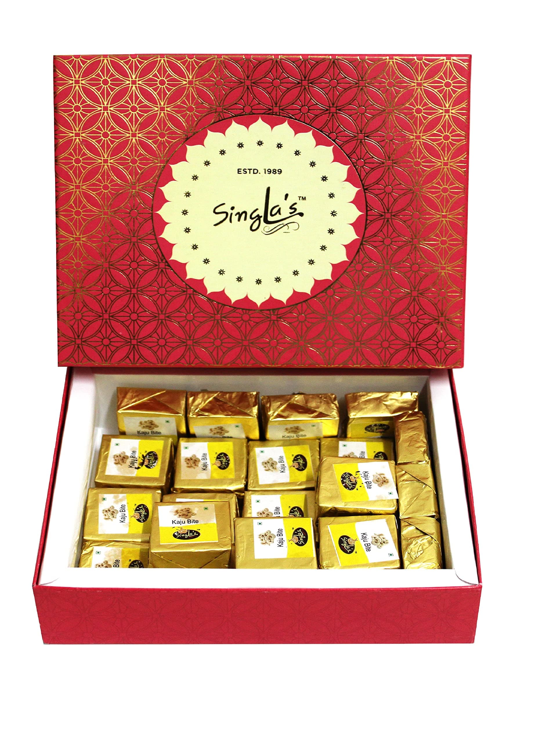 Singla Sweets Kaju Bite 500g Delcious Sweets Bite Box (500 g)