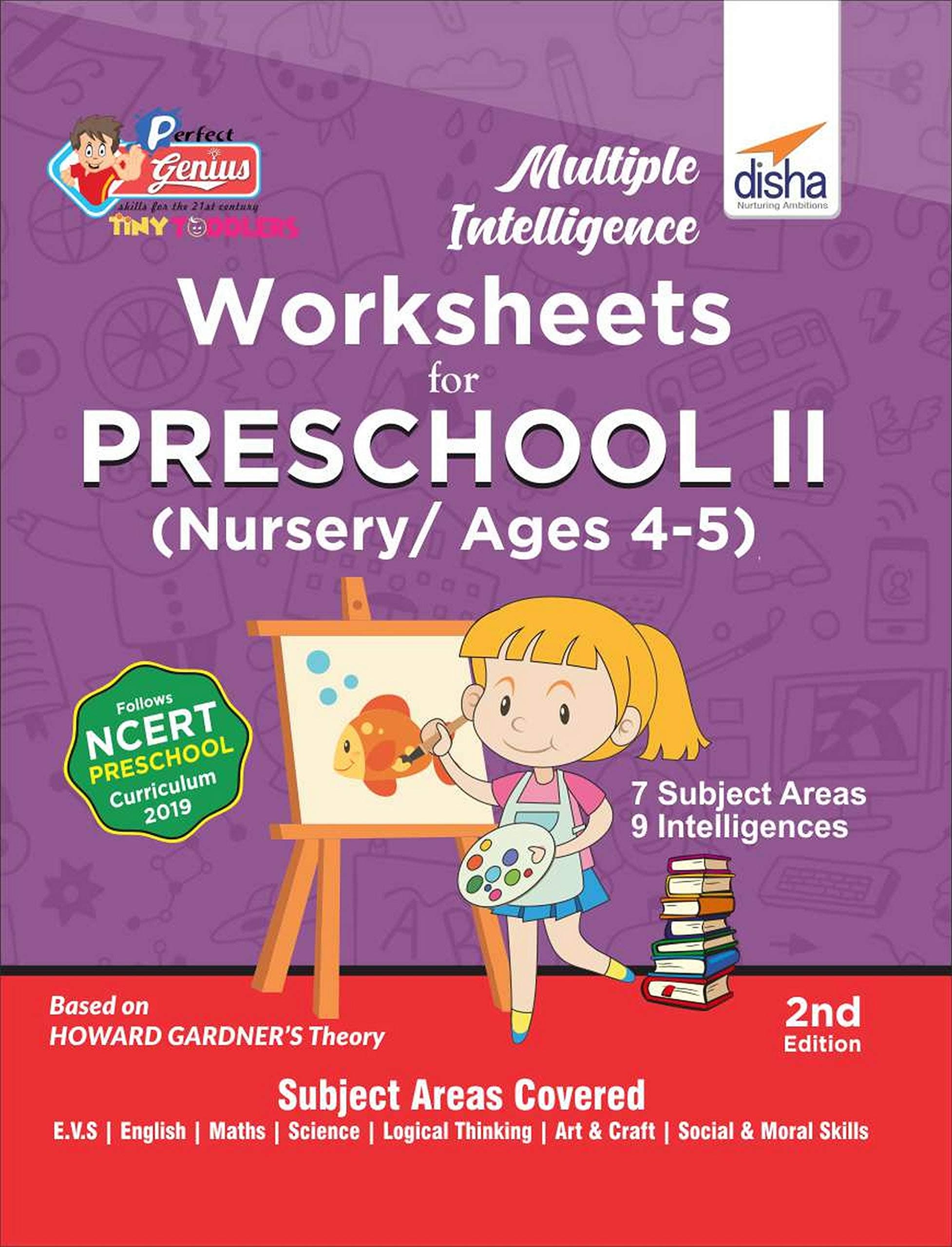 Multiple Intelligence Worksheets for PRESCHOOL II (Nursery/ Ages 4-5) 2nd Edition
