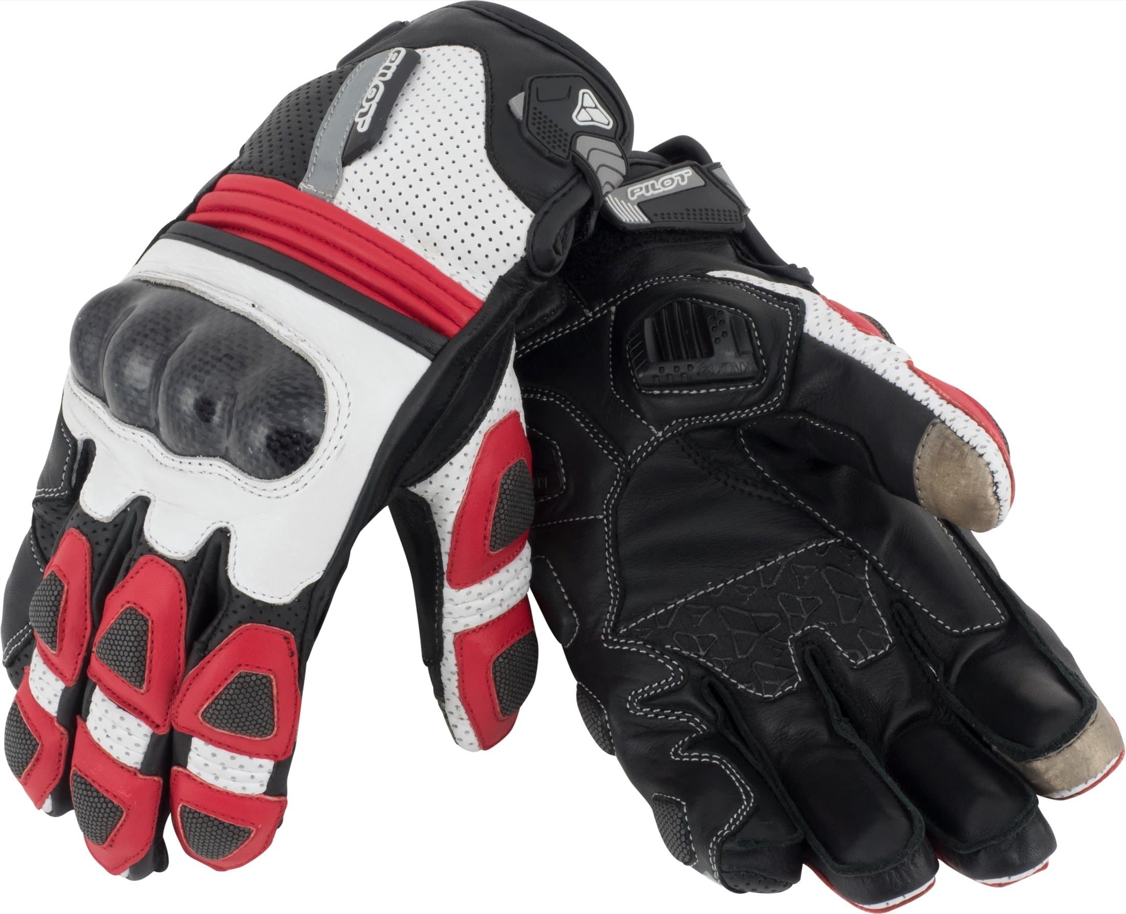 SPEC-RS Knox Armor Leather Motorcycle Gloves