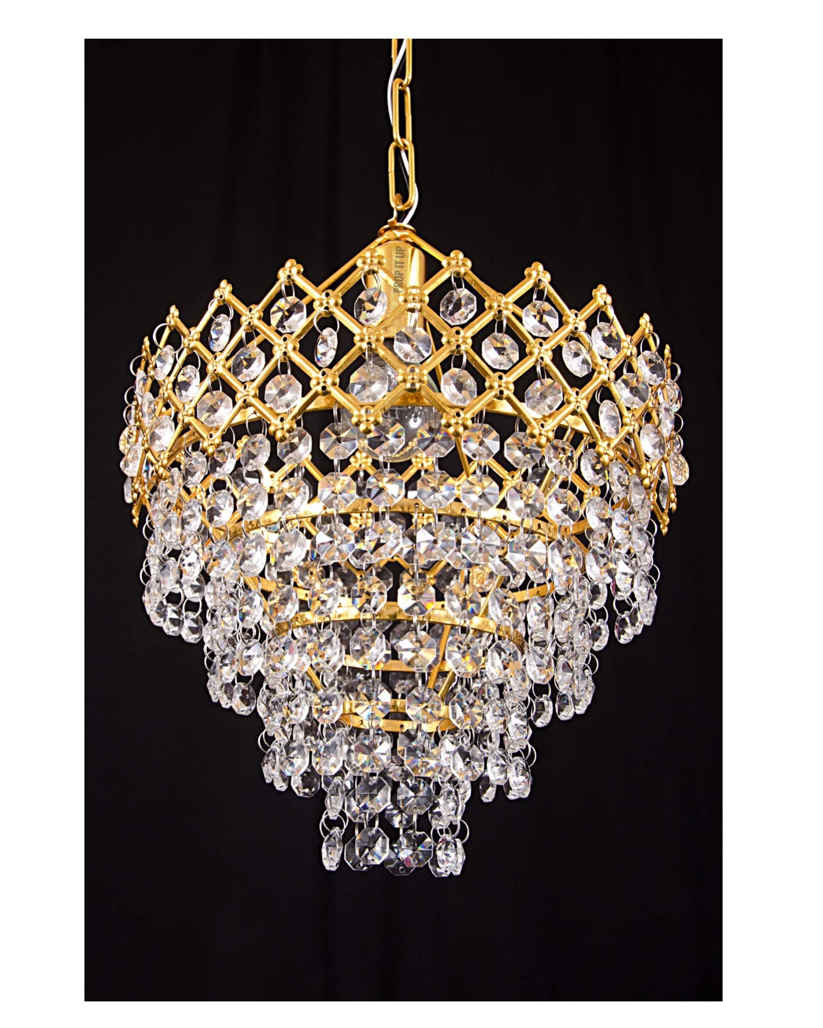 Prop It Up 089 10 Watts Ceiling Light, Golden, Round(Ac)