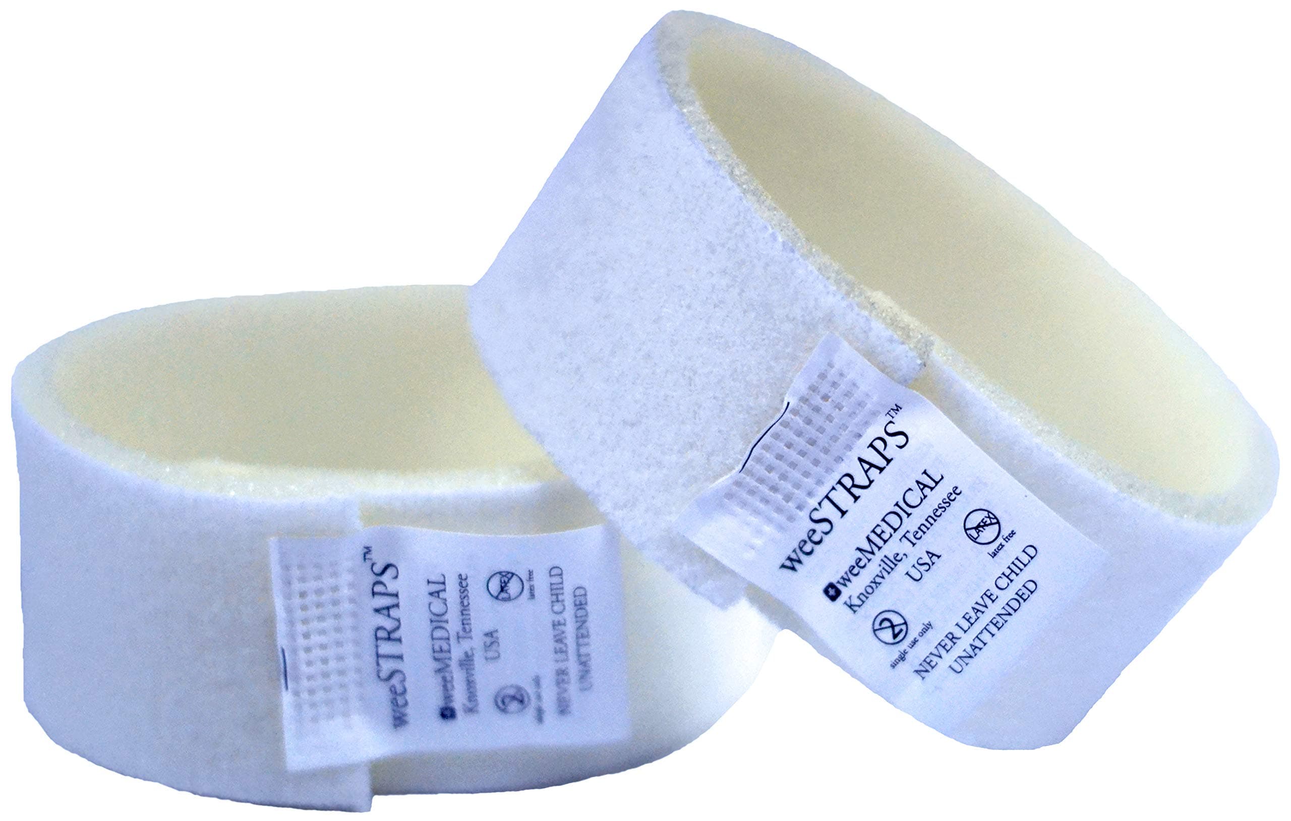 Wee Straps Medical Circumcision Restraint Board, Procedure Positioner, Replacement Straps Set (5 Pack) by Wee Medical