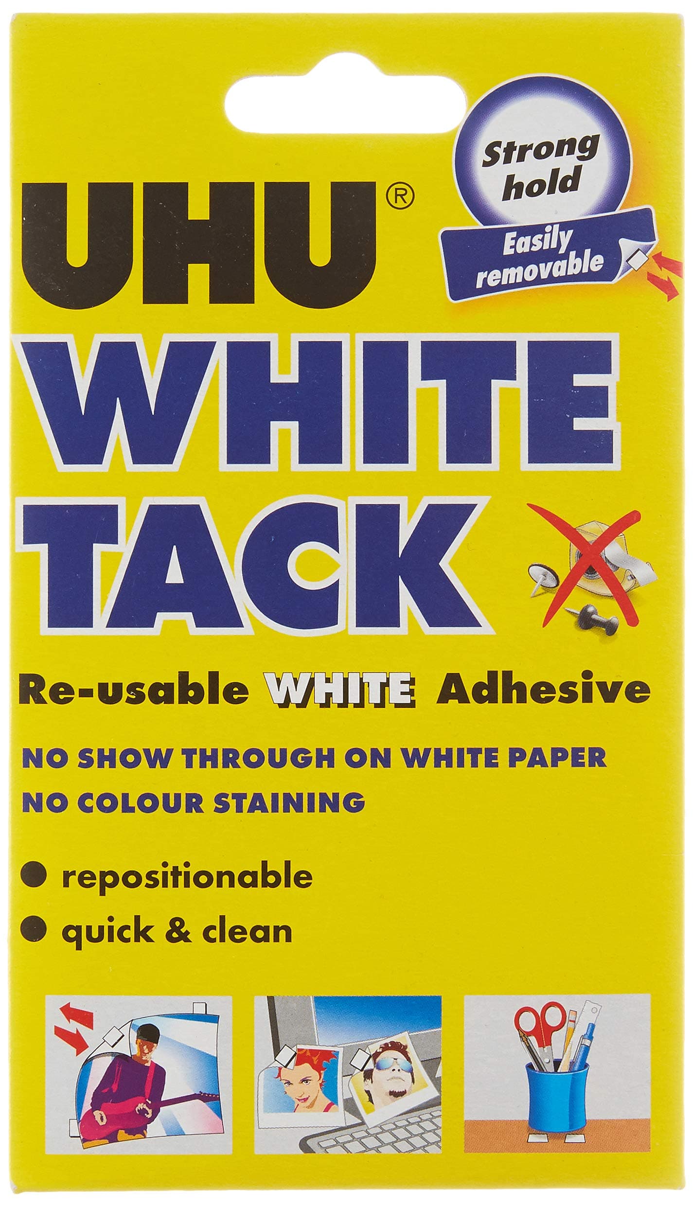 UHU3-42196 Tack Handy - White