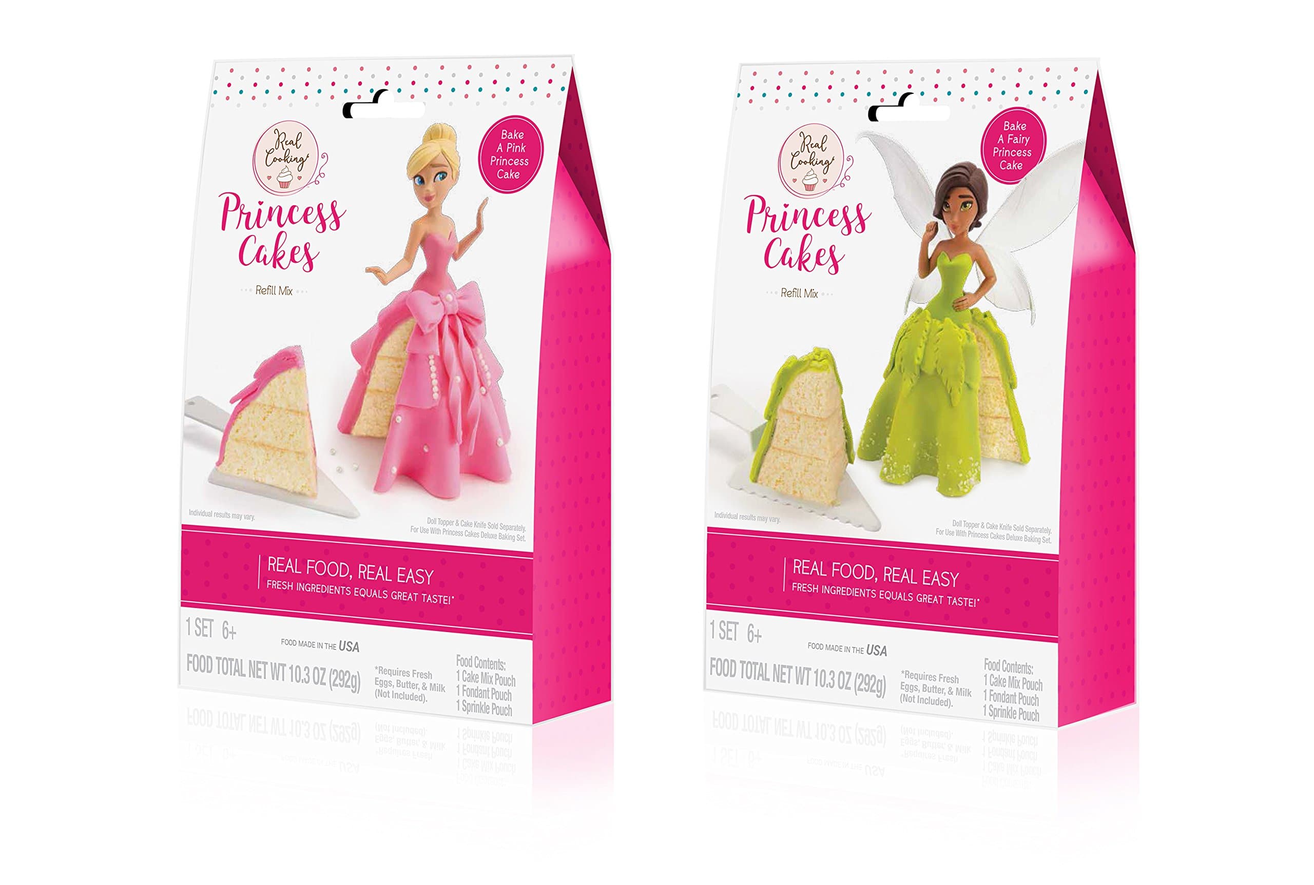 Real Cooking Princess Cakes Refill 2-Pack (Amazon Exclusive)