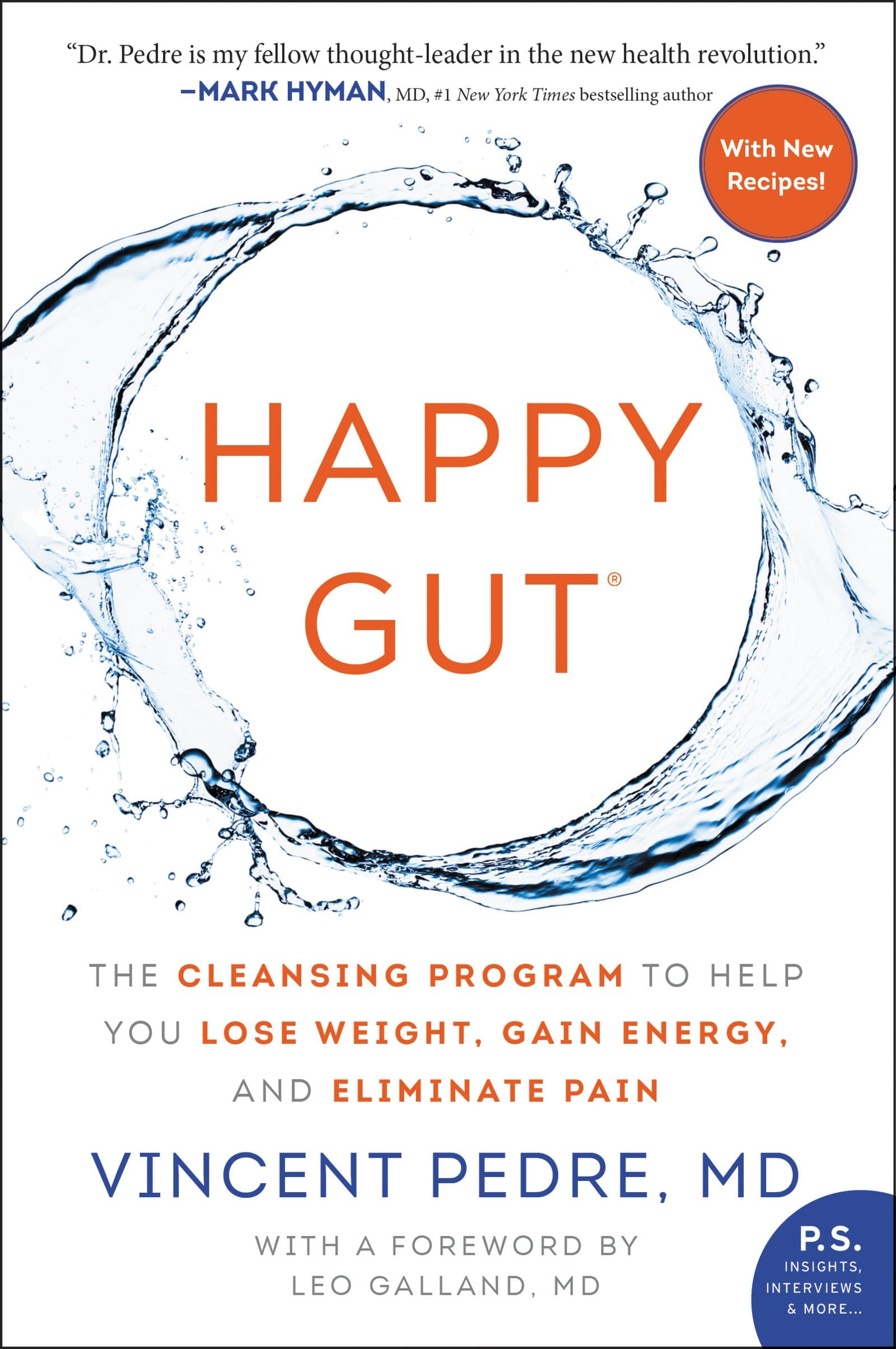 William Morrow Happy Gut: The Cleansing Program to Help You Lose Weight, Gain Energy, and Eliminate Pain