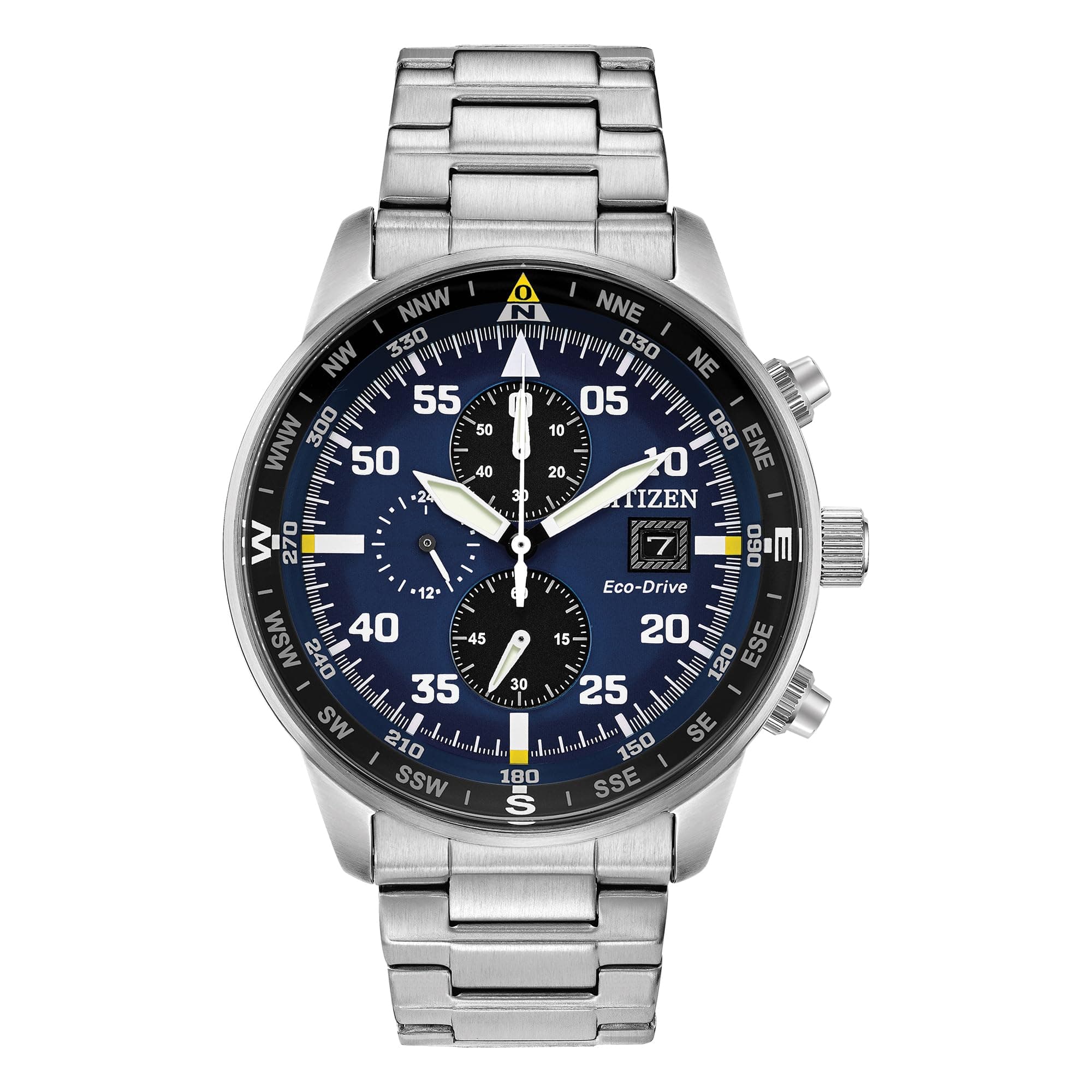 Mens Chronograph Eco-Drive Watch