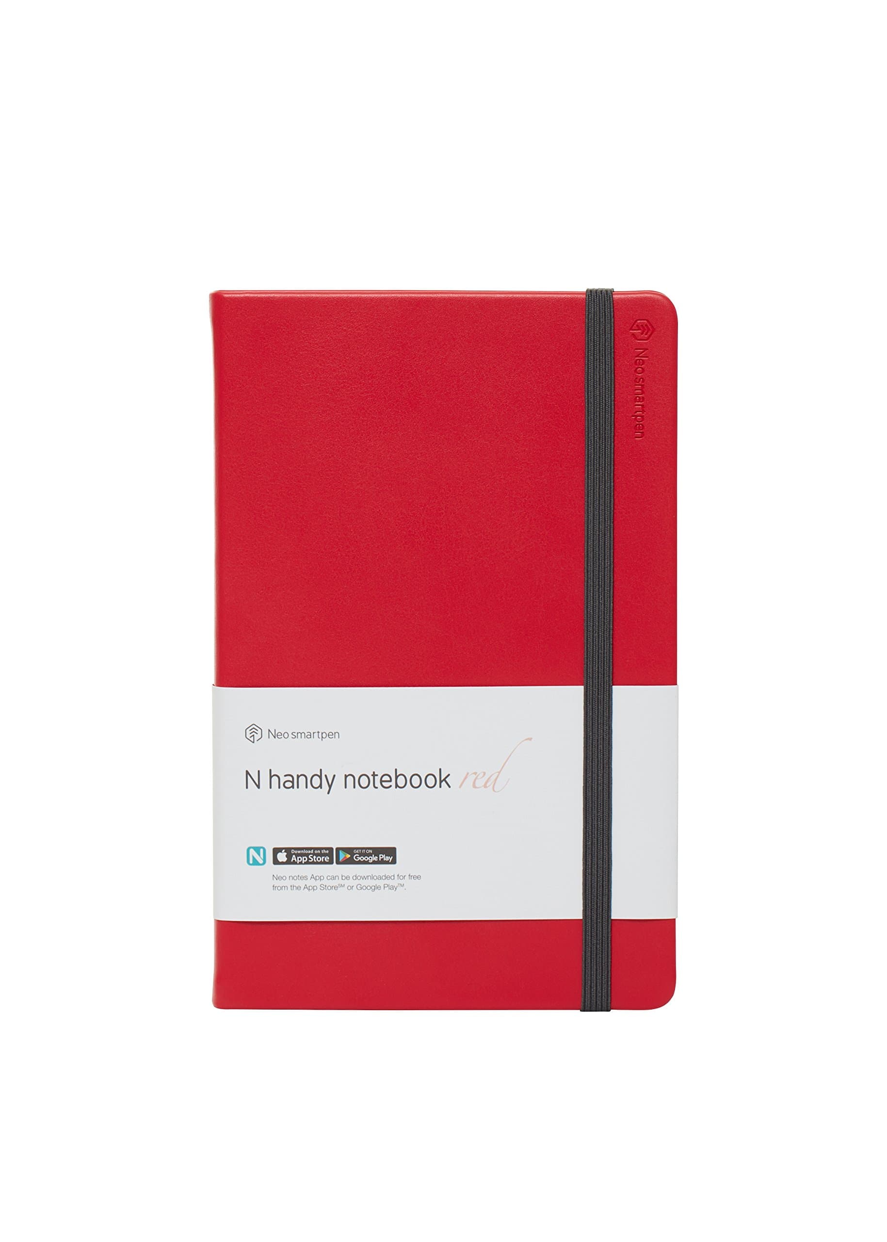 N Handy Notebook Red for use with Neo Smartpen M1, N2