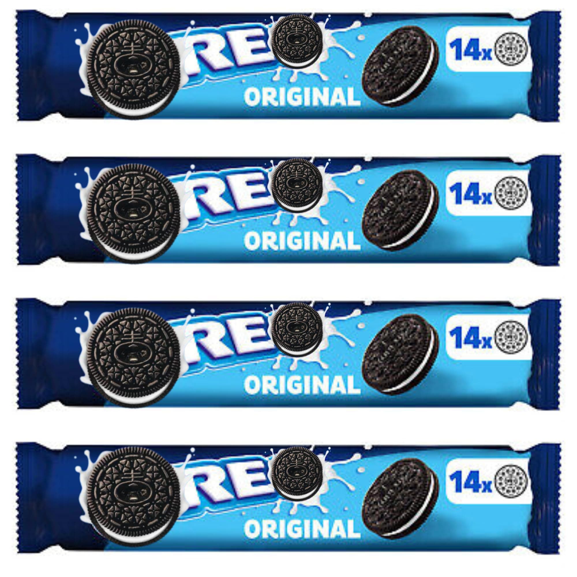 Chocolate Cookie Bundle With Orieo Original Sandwich Biscuits 154g (4 Pack)