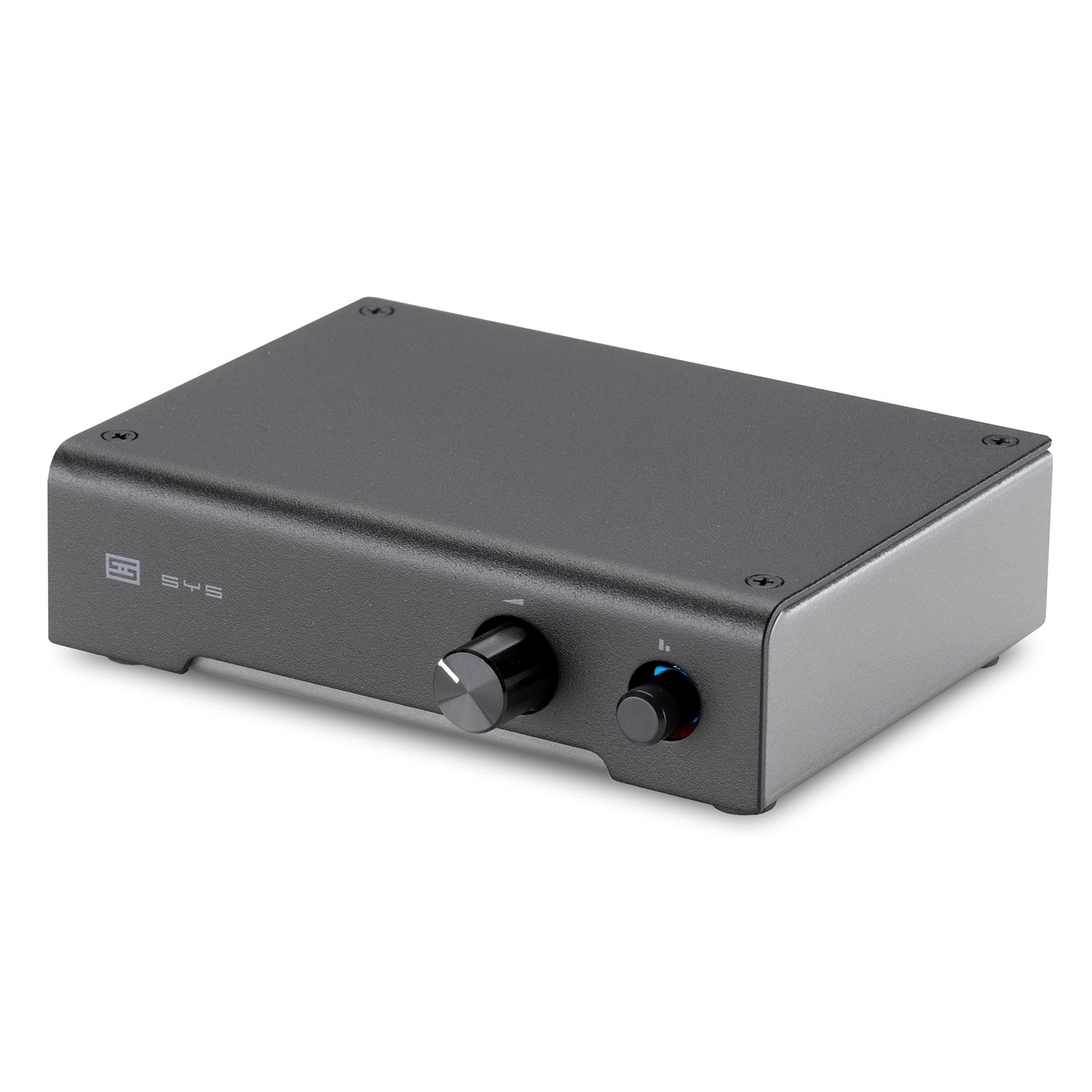 SYS Passive Preamp Volume Control and 2-Input Switch (Black)