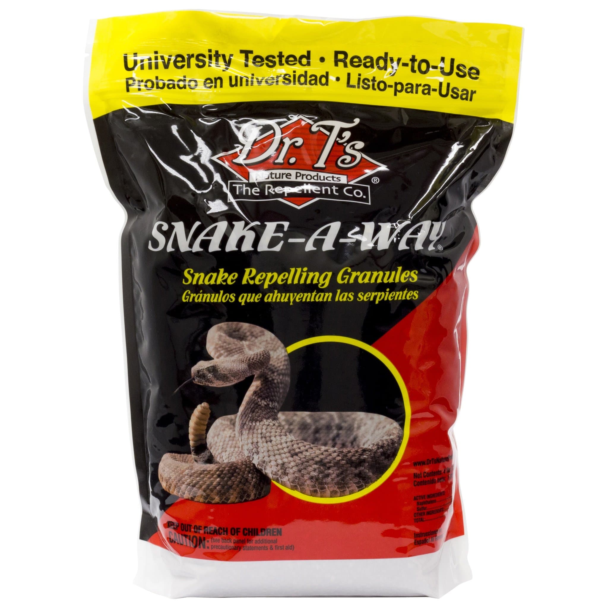 Dr. T's DT364 Snake-A-Way Snake Repelling Granules 4 Pound (Older Model)