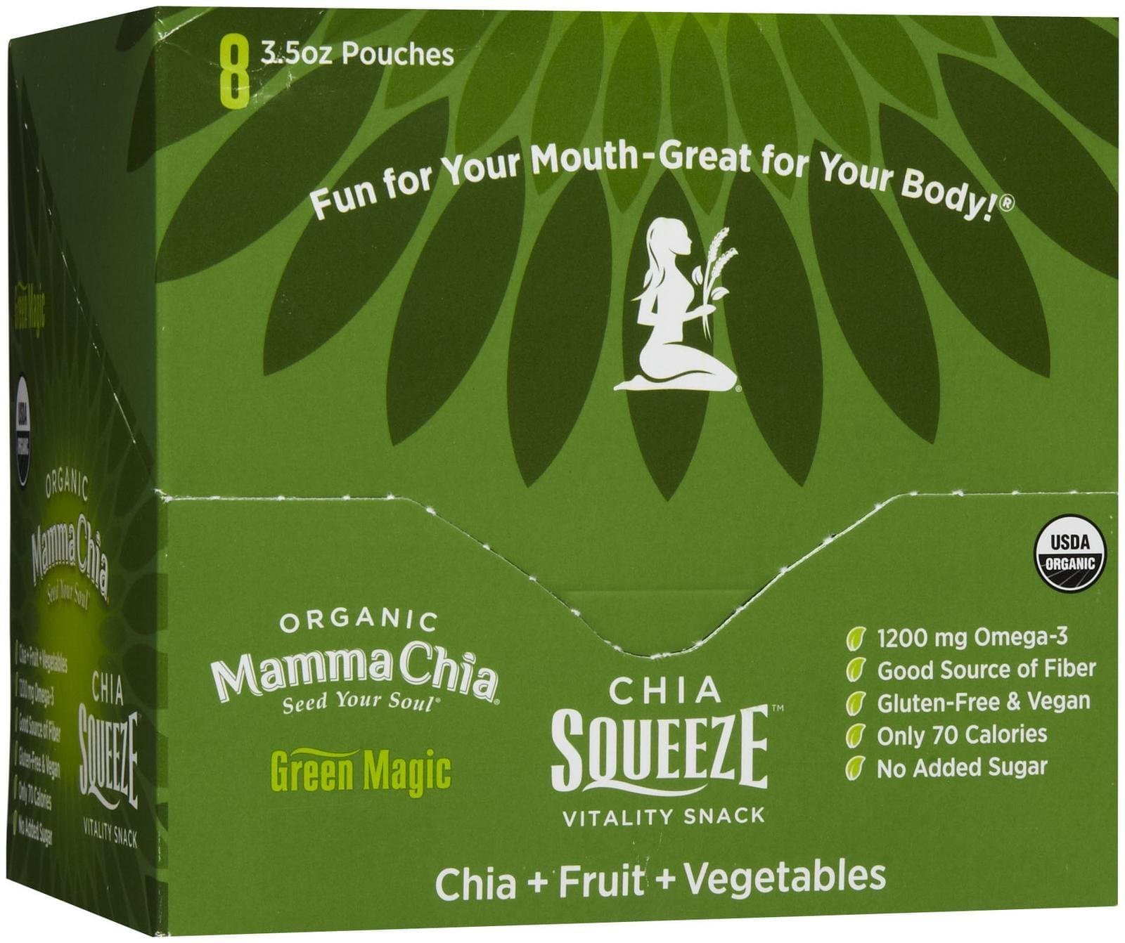 Squeeze Packs - Green Magic - 3.5 OZ - 16 pk