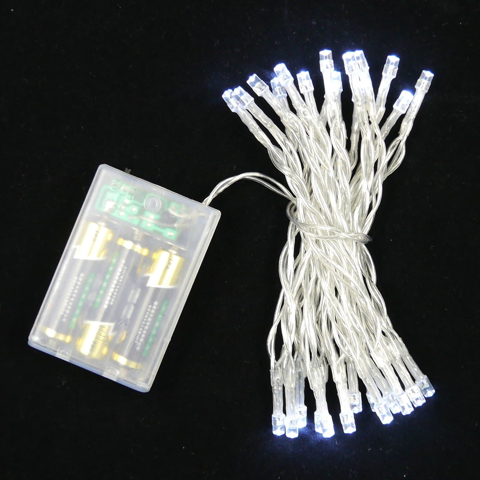 JEBSENS - New 30 Led AA Battery Operated String Lights for Wedding, Christmas, Parties, Seasonal Decoration, White Color