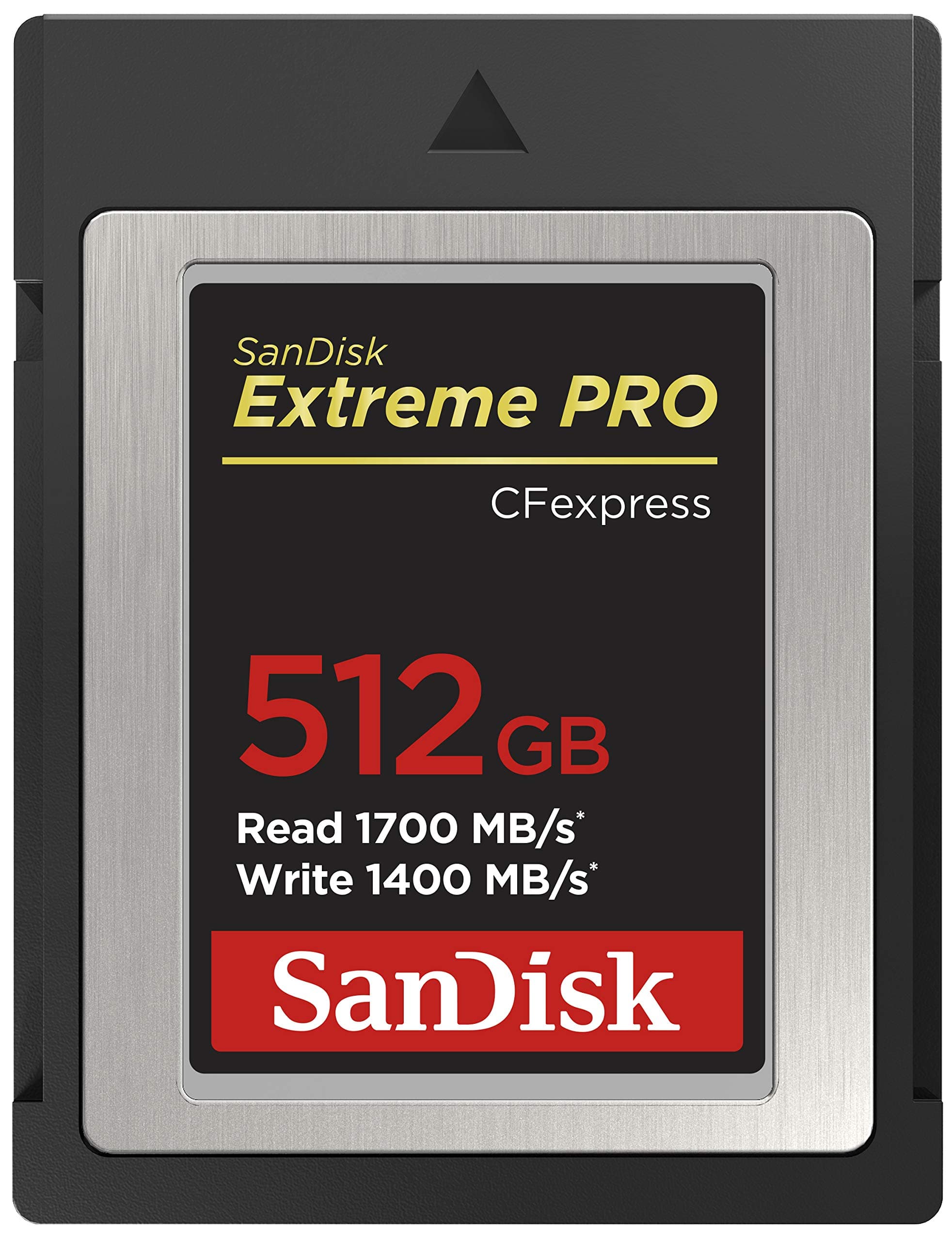 SANDISK 512GB Extreme PRO CFexpress Card Type B - SDCFE-512G-GN4NN