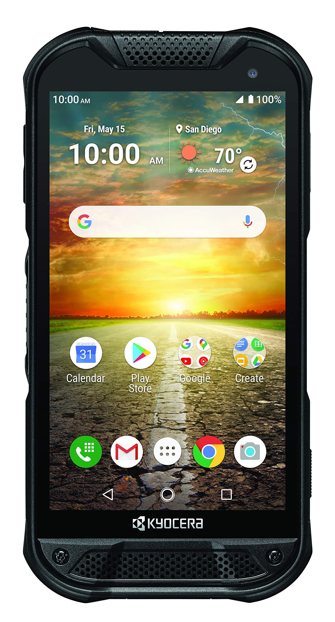 Kyocera DuraForce Pro 2 with Dragontrail PRO Display E6921 Black - Unlocked | Rugged 4G Android Smart Phone