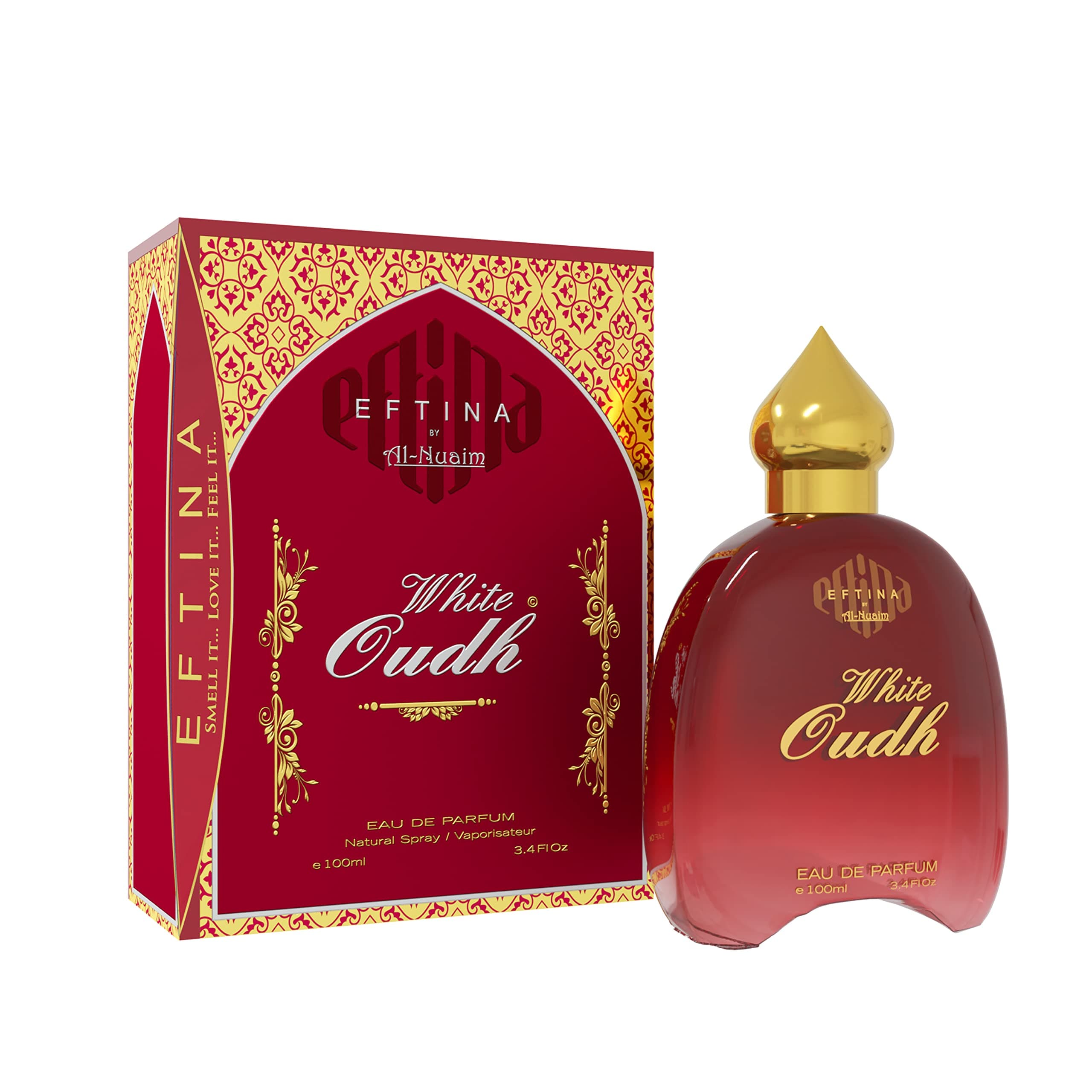 by Al-Nuaim White Oudh Eau De Parfum | EDP Perfumes | Long Lasting Perfumes | Luxury Perfumes For Men & Women | 100 ml