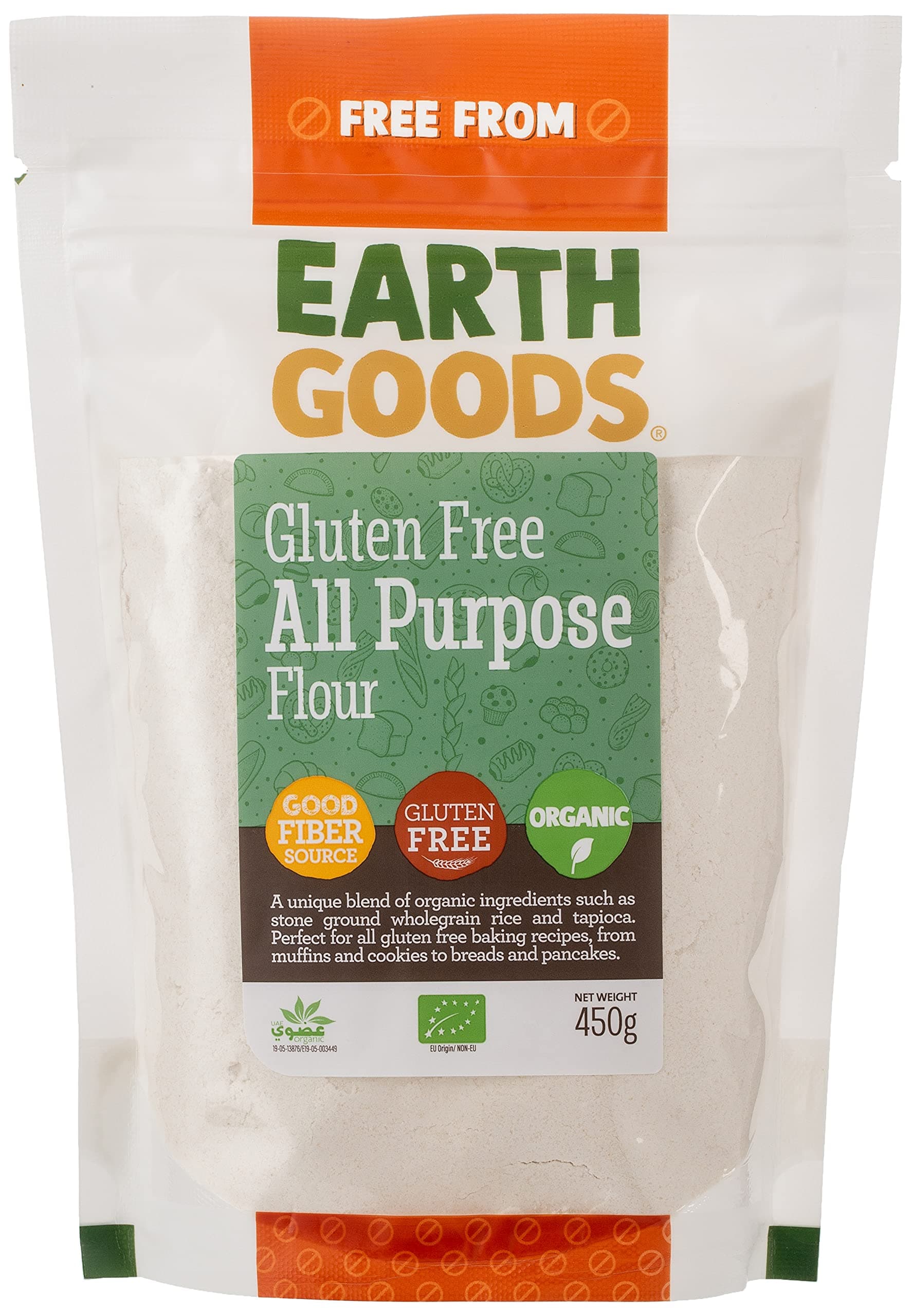 Earth Goods Organic All Purpose Flour GF 450g