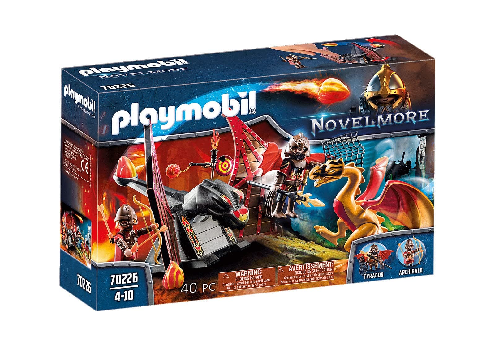 Playmobil Novelmore Burnham Raiders Dragon Training Playset