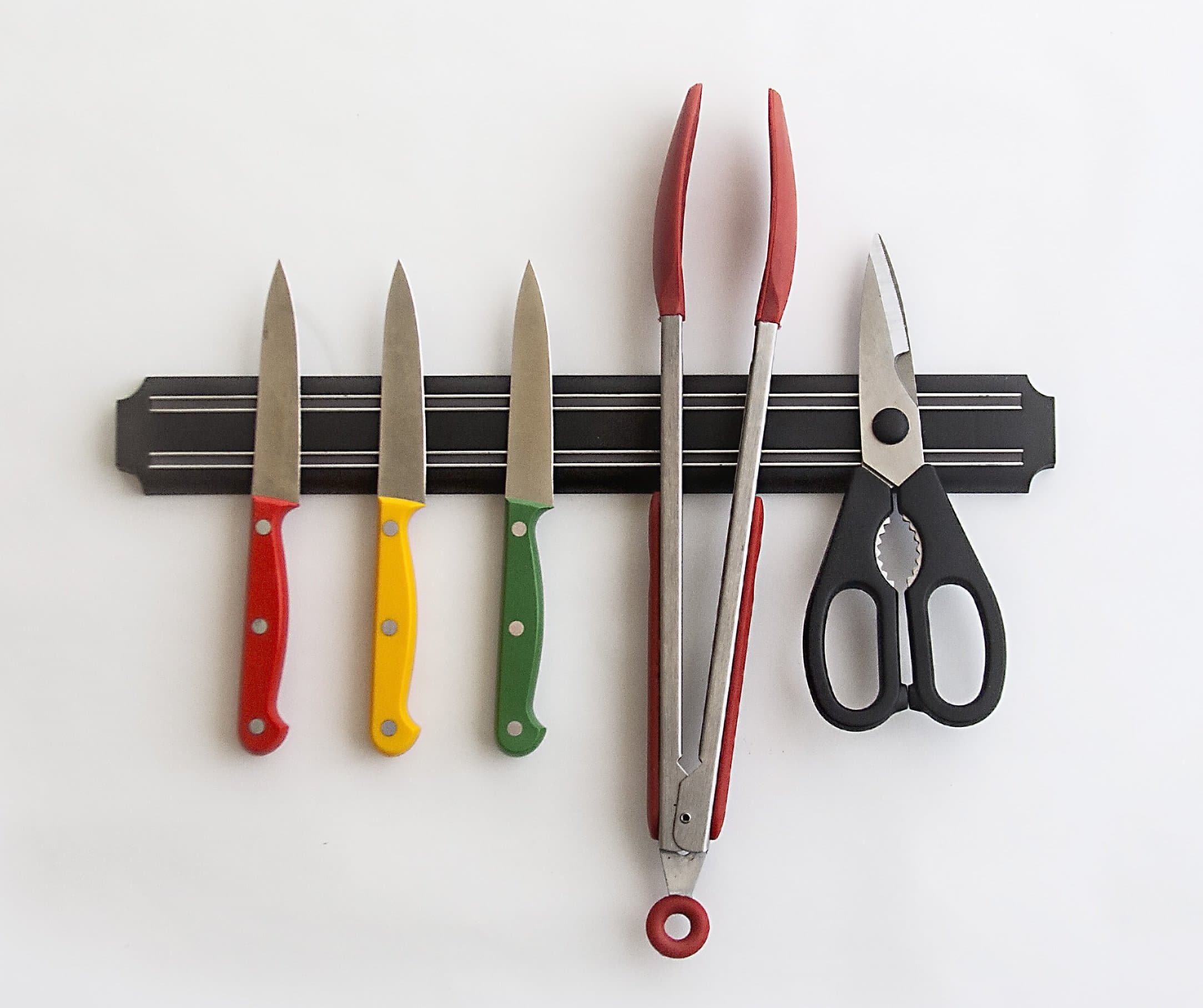 Deluxe 15-inch Magnetic Kitchen Knife Storage Rack