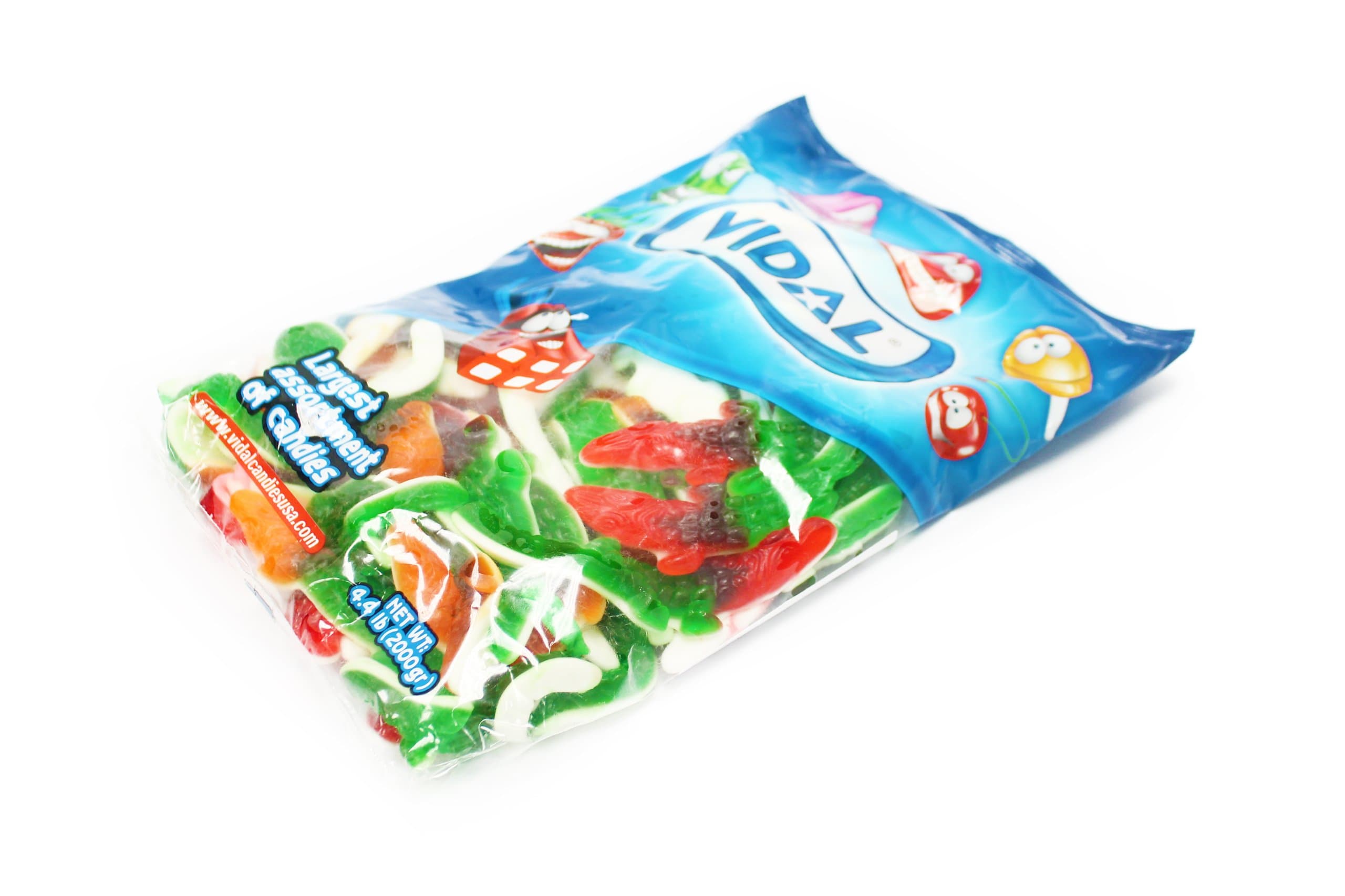 VIDAL CANDIES USAGummi Crocodiles Candy, 4.4 Pound