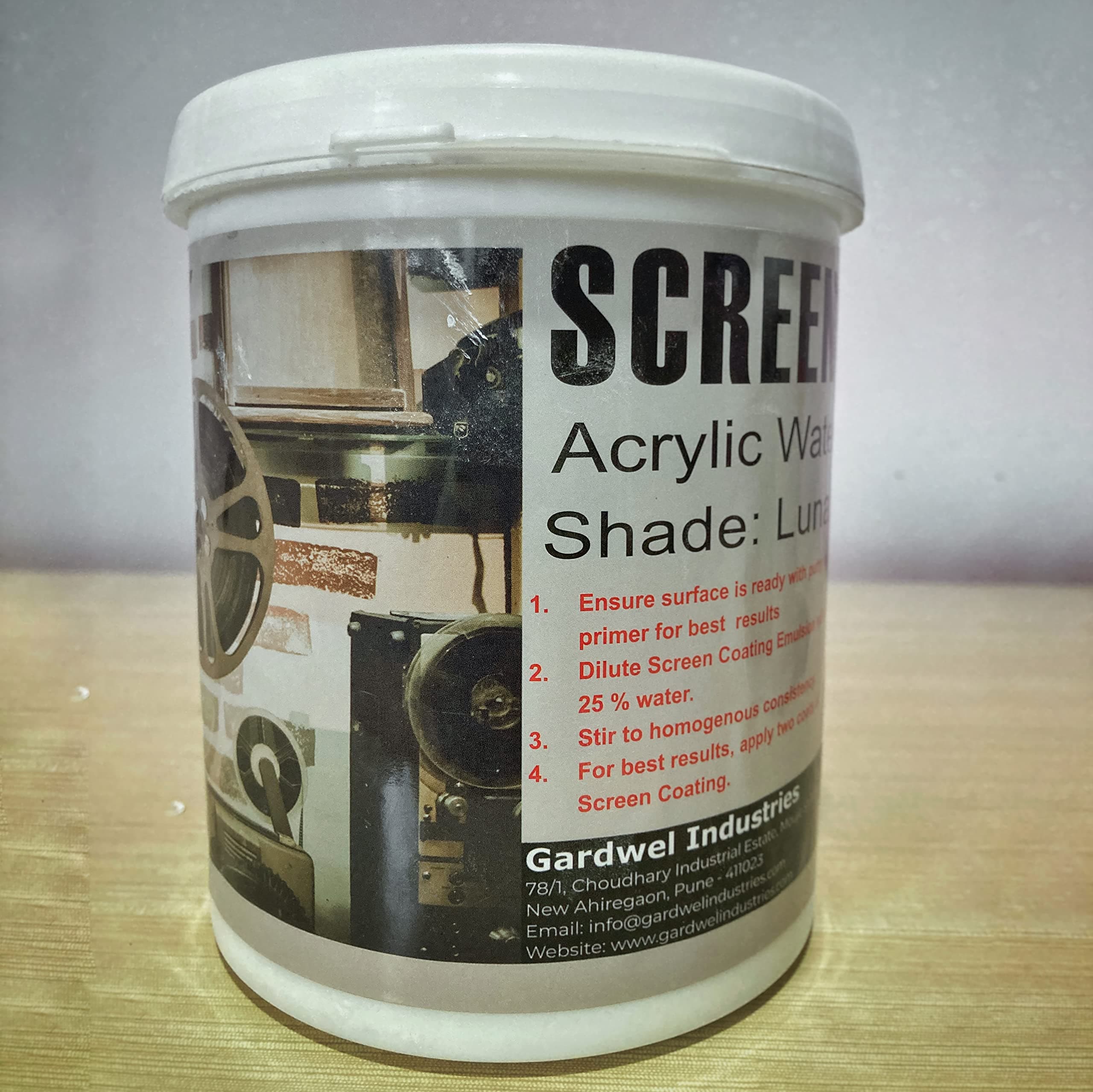 Silk Touch 01 Lt Screen Coating (Lunar Gray), Grey