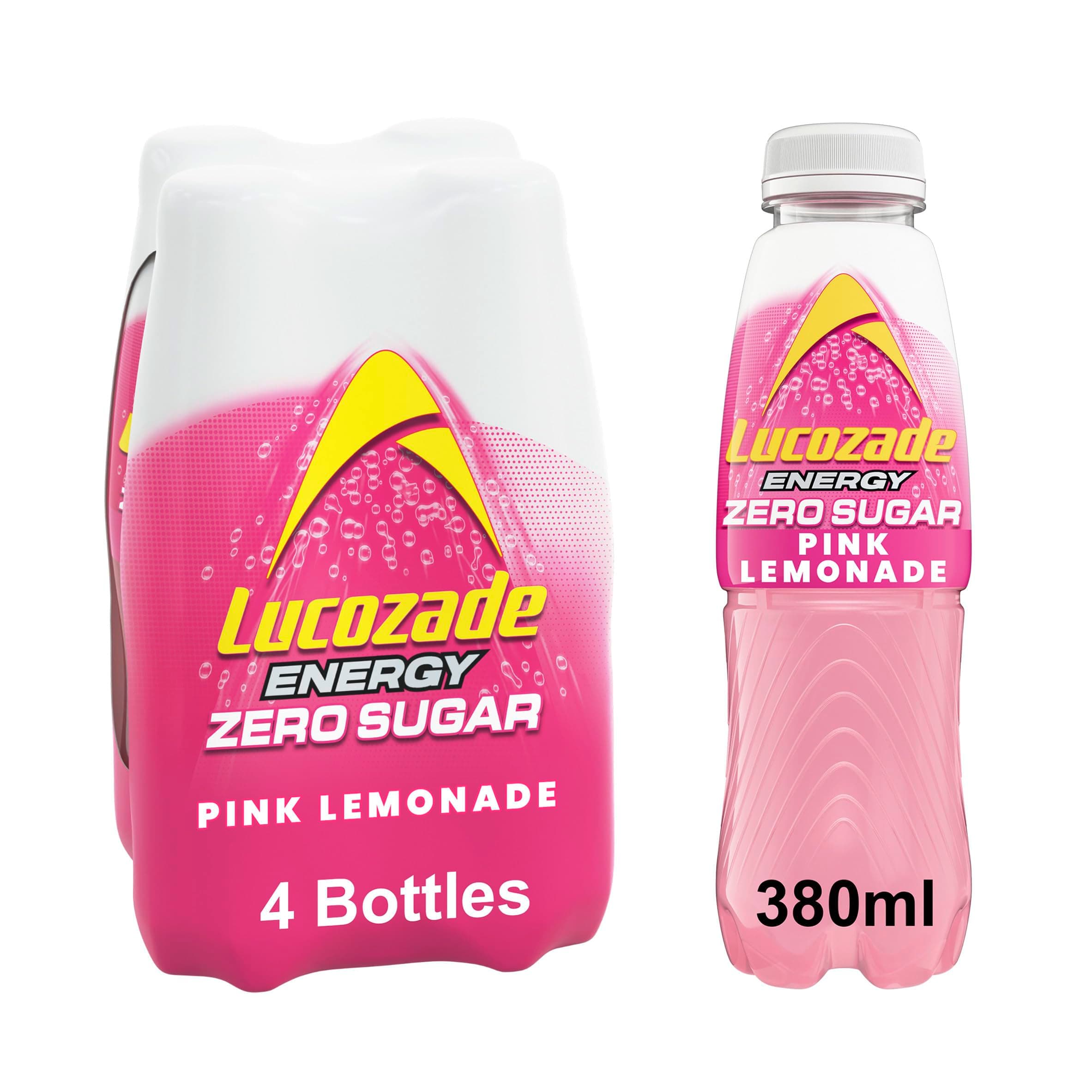 Energy Zero Sugar Pink Lemonade 4X380 ml