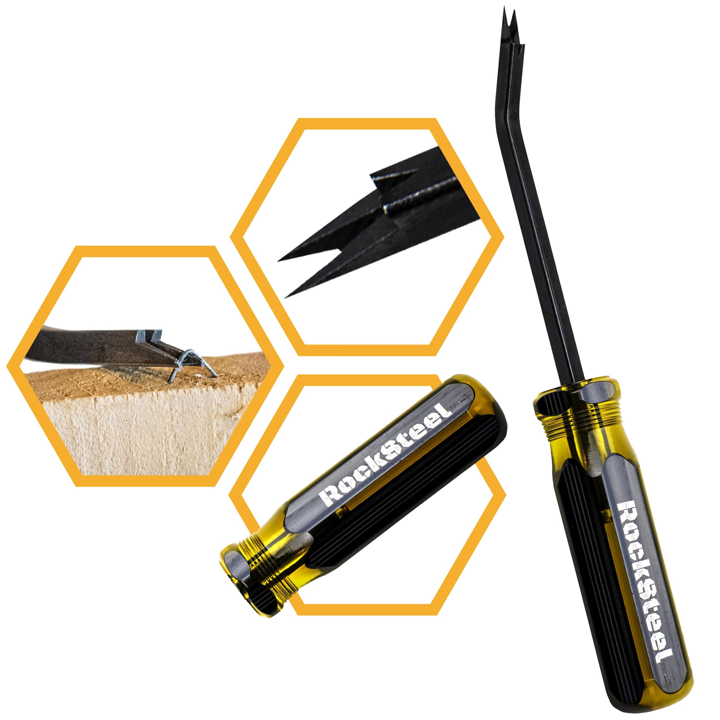 Upholstery Staple Remover | Heavy Duty Staple Remover Tool, Staple Puller Remover, Upholstery Tools Staple Remover Tack Puller tool, Carpet Staple Remover Tool