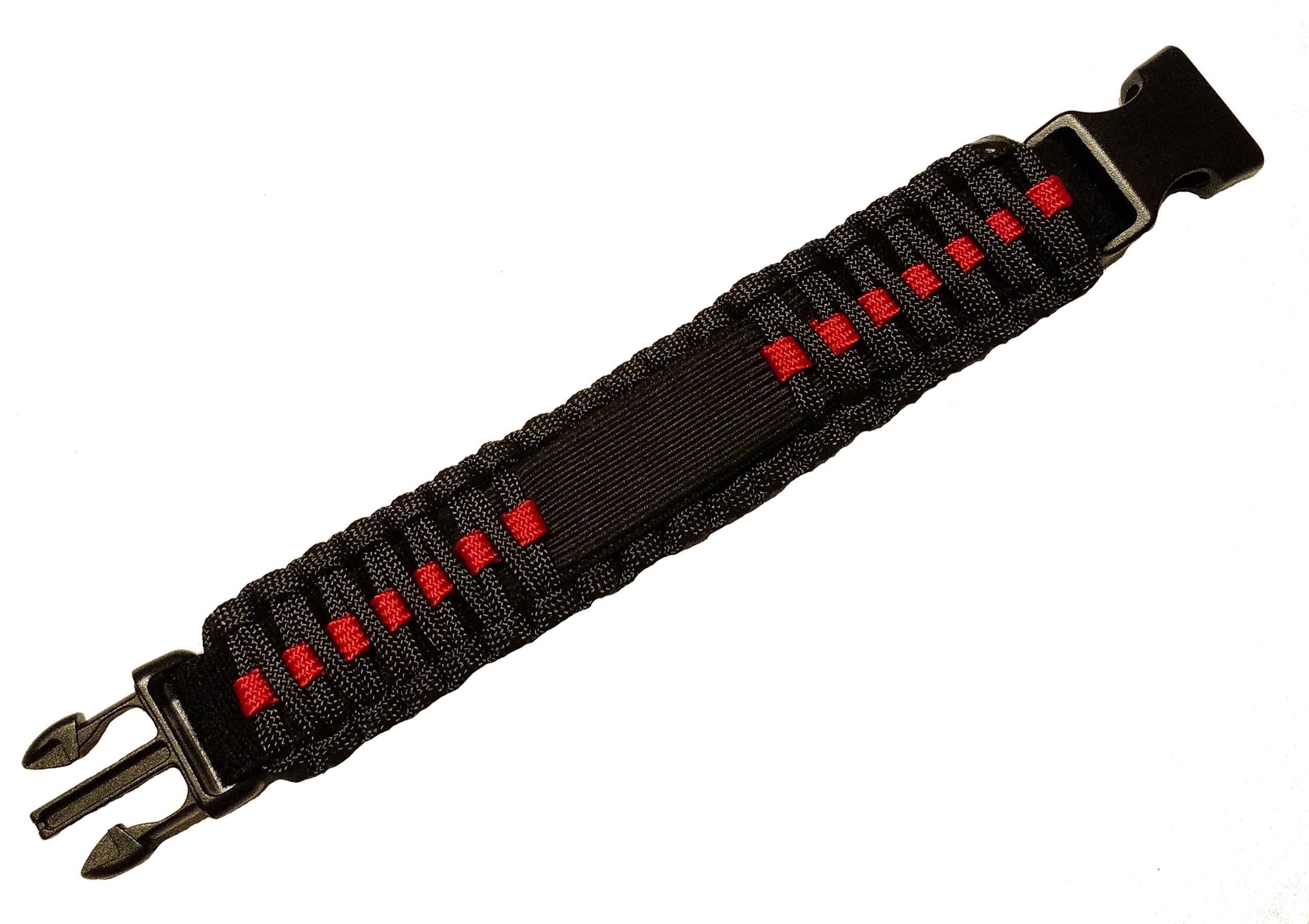 para Cord Watch Band Red Line