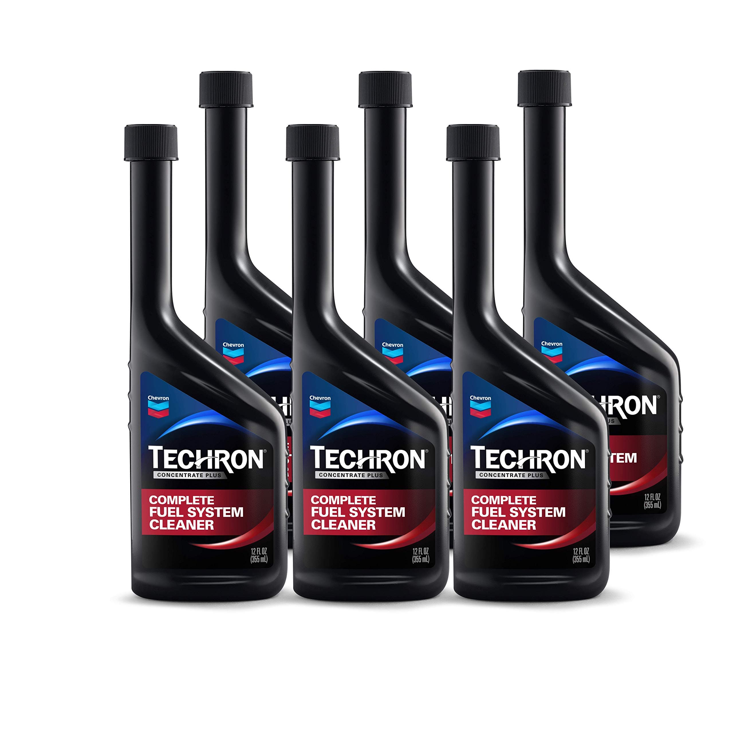 Chevron 67740-CASE Techron Concentrate Plus Fuel System Cleaner - 12oz (Pack of 6)