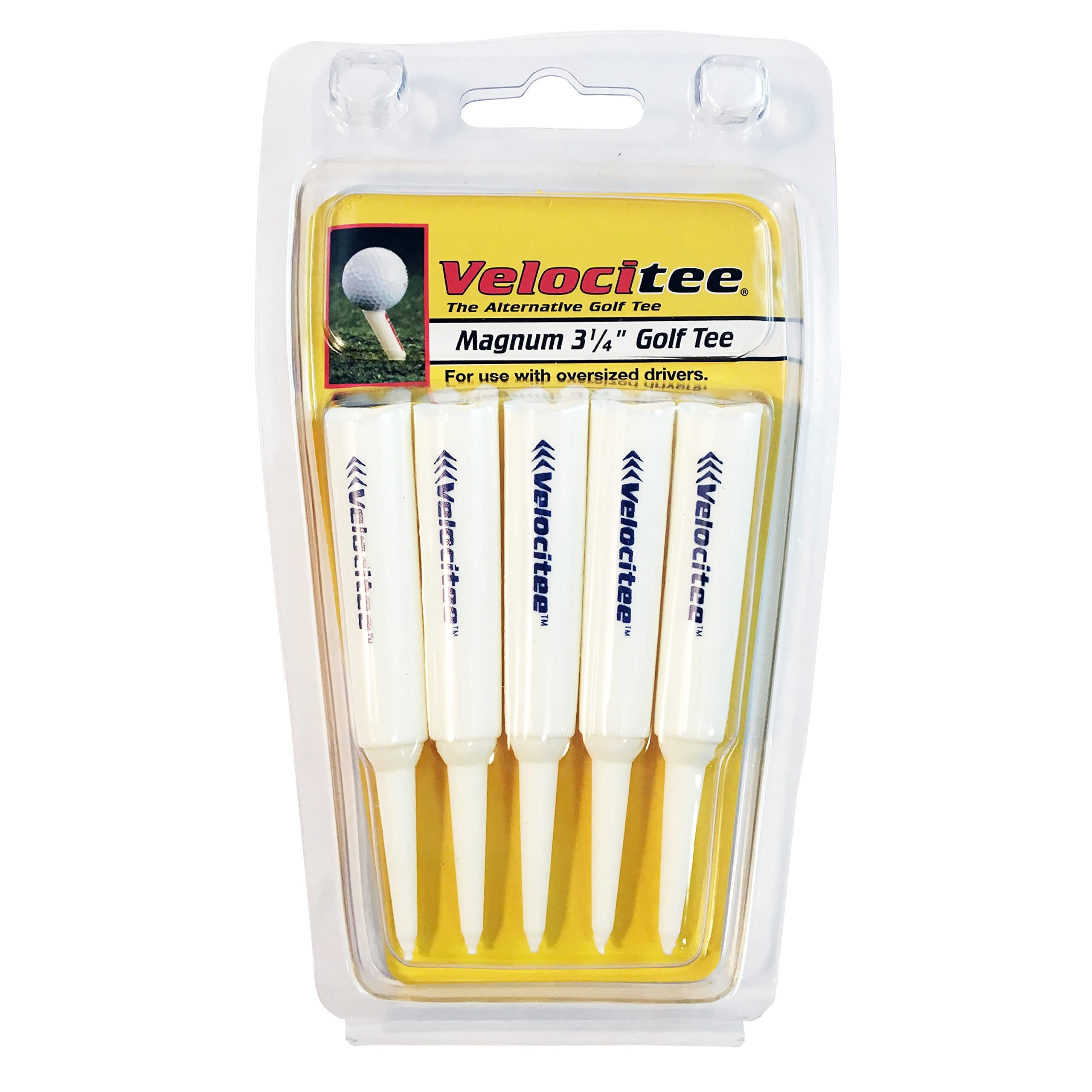 Magnum Velocitee 3 1/4" Golf Tees 10% Less Backspin