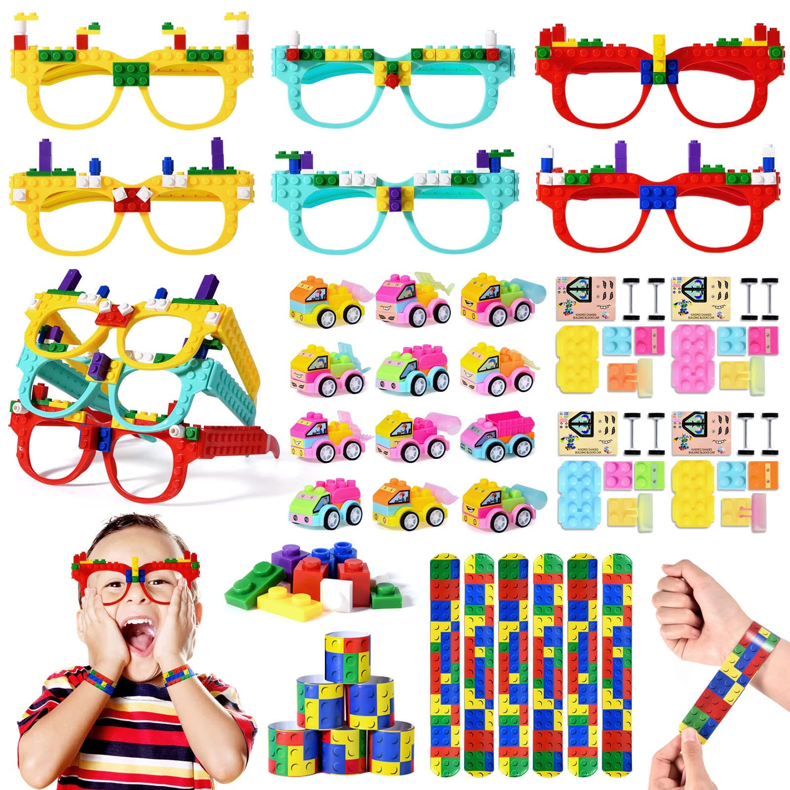 building blocks party favors