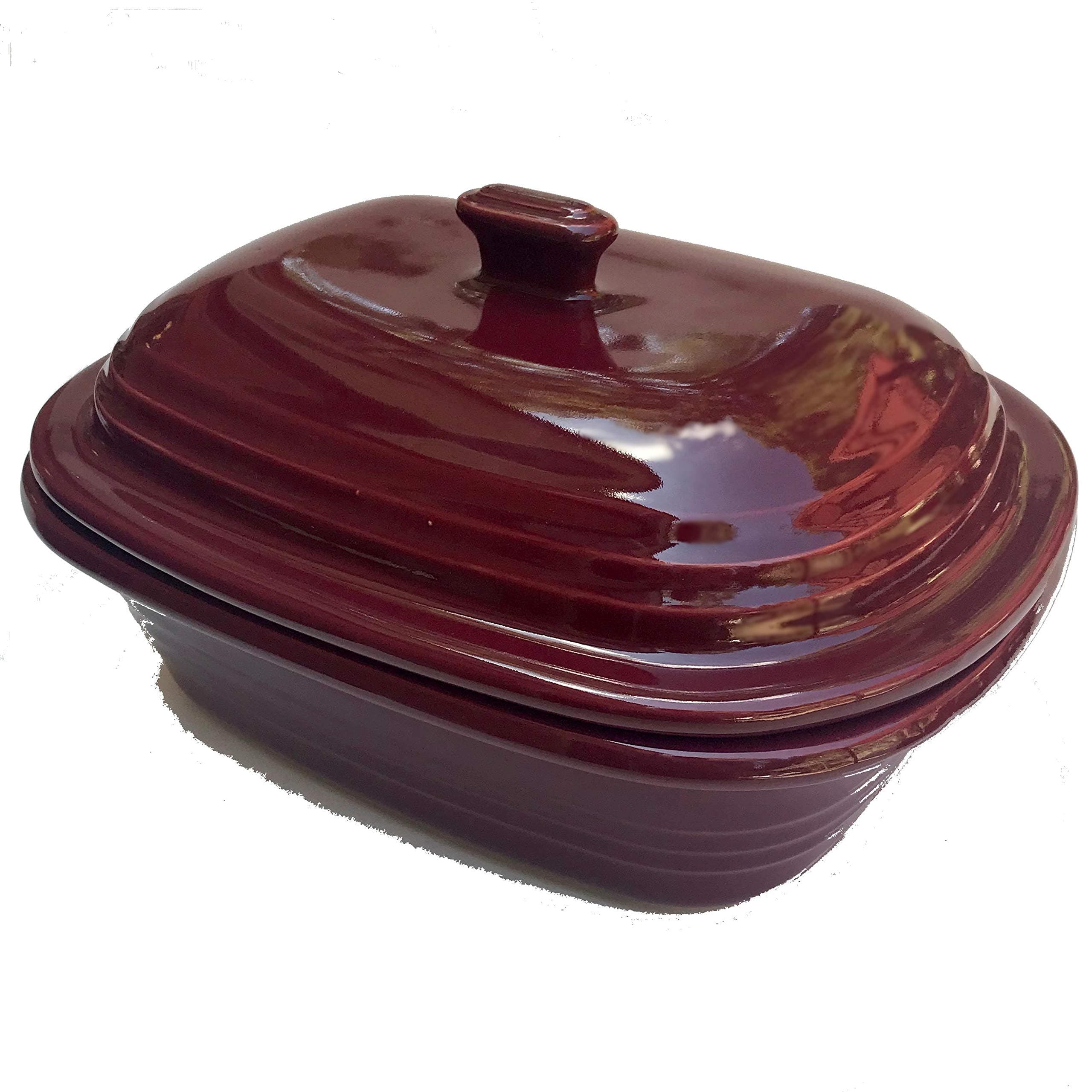 Deep Covered Baker 4-Quart, Cranberry, 1321