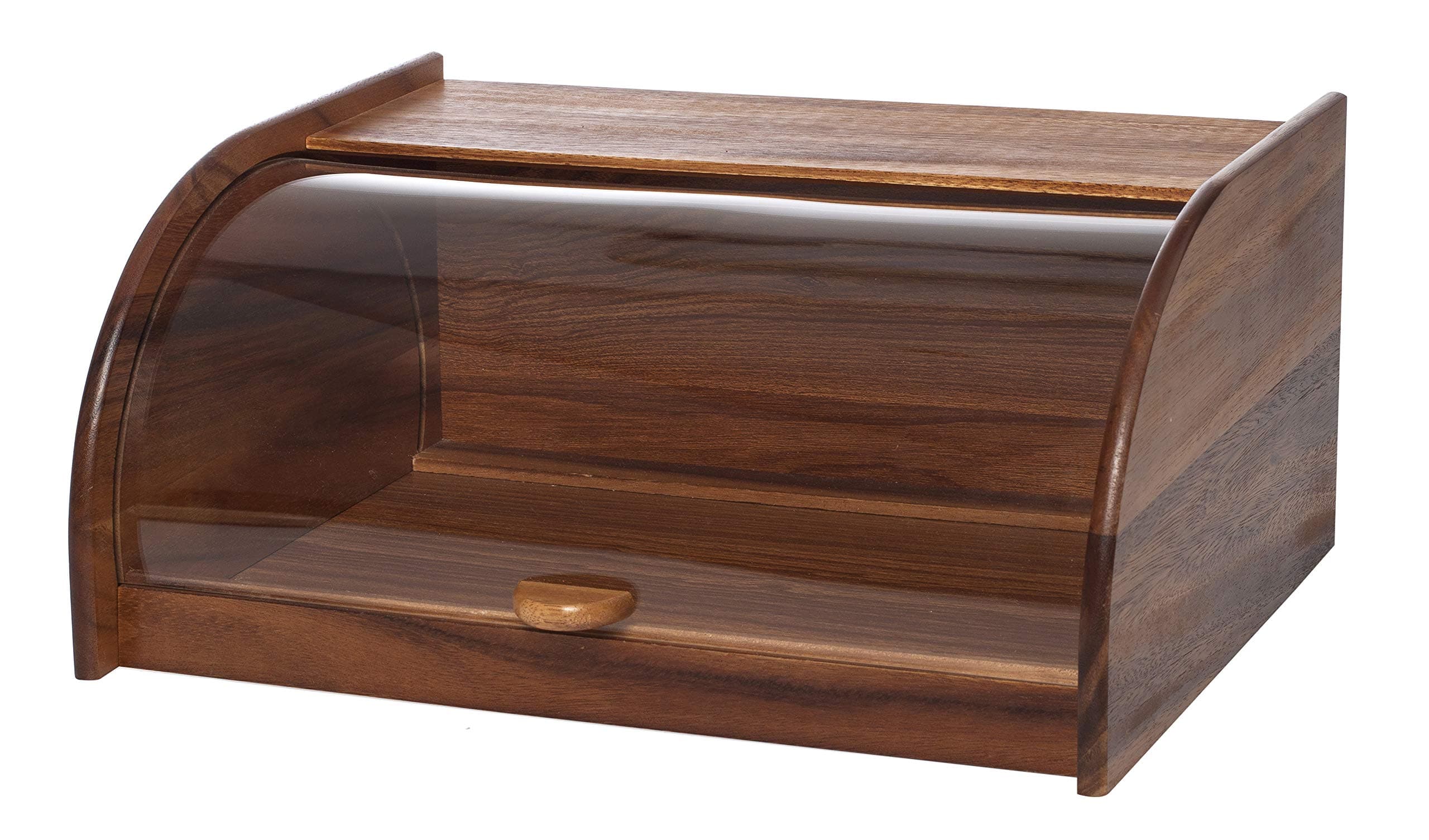 Bread Box with Sliding Acrylic Lid