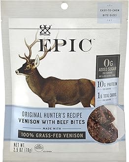 EPIC PROVISIONS Hunter's Recipe Venison Bites, 2.5 OZ