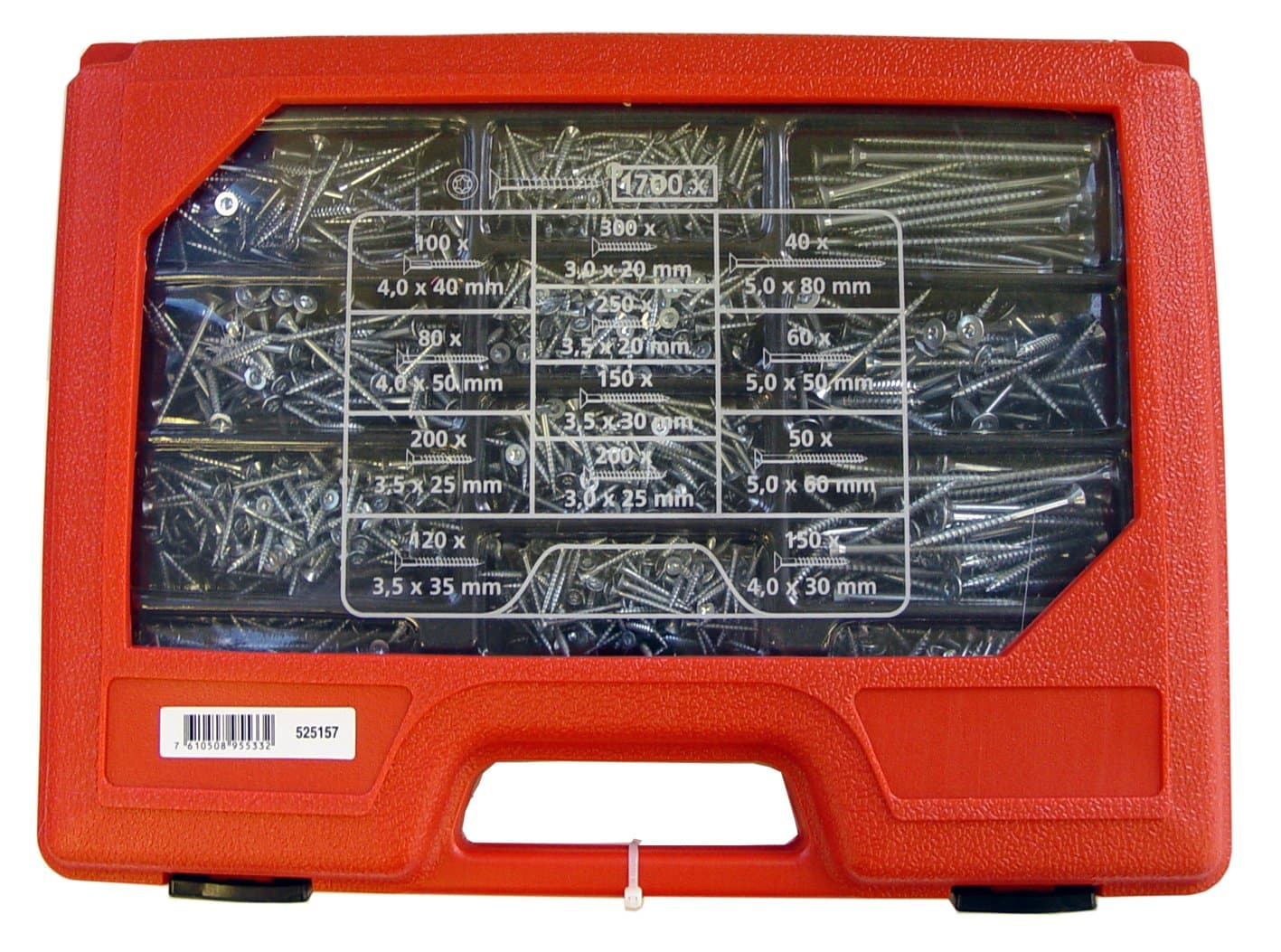 Bestapac 525157 Universal Screw Case Torx Galvanised