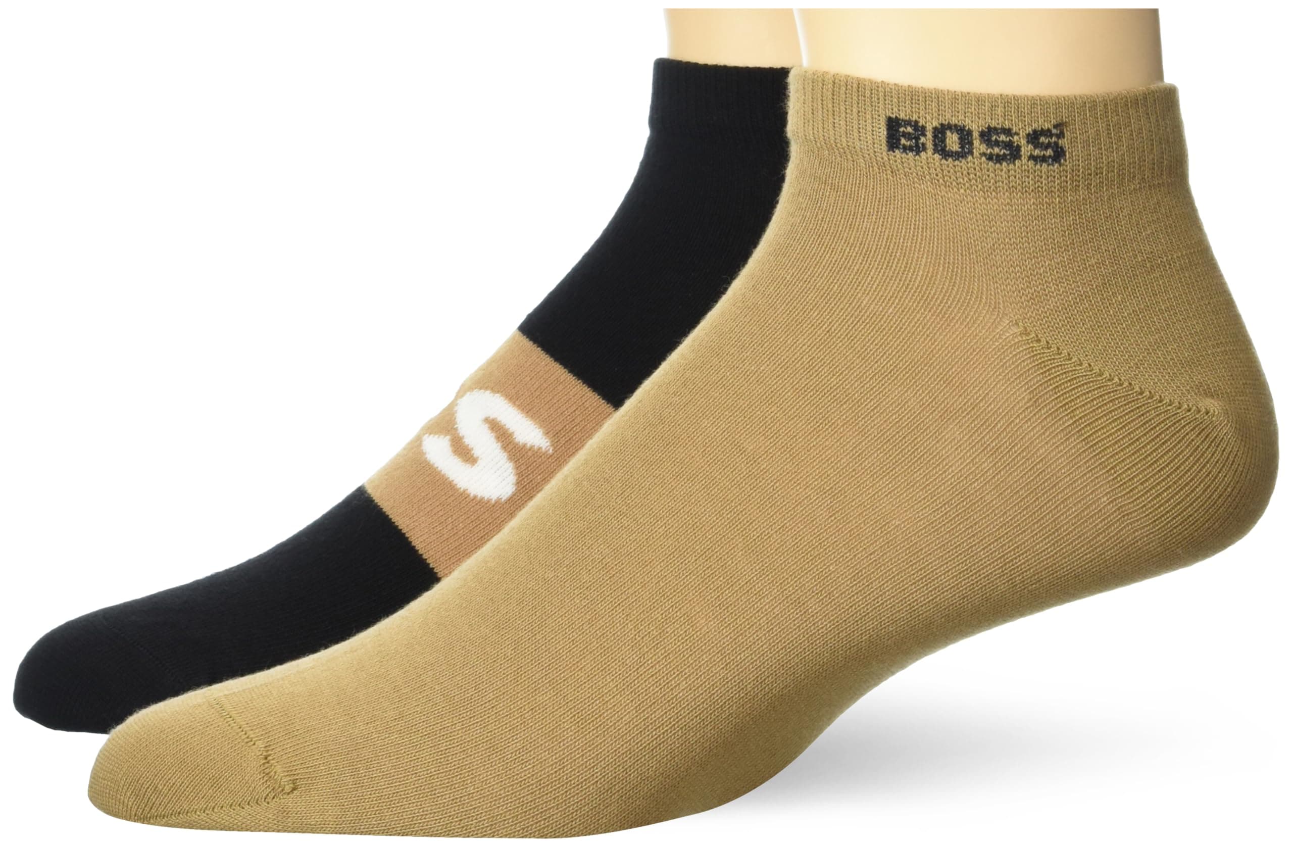 BOSS baby-girls 2-pack Solid Cotton Ankle Socks 2-Pack Solid Cotton Ankle Socks