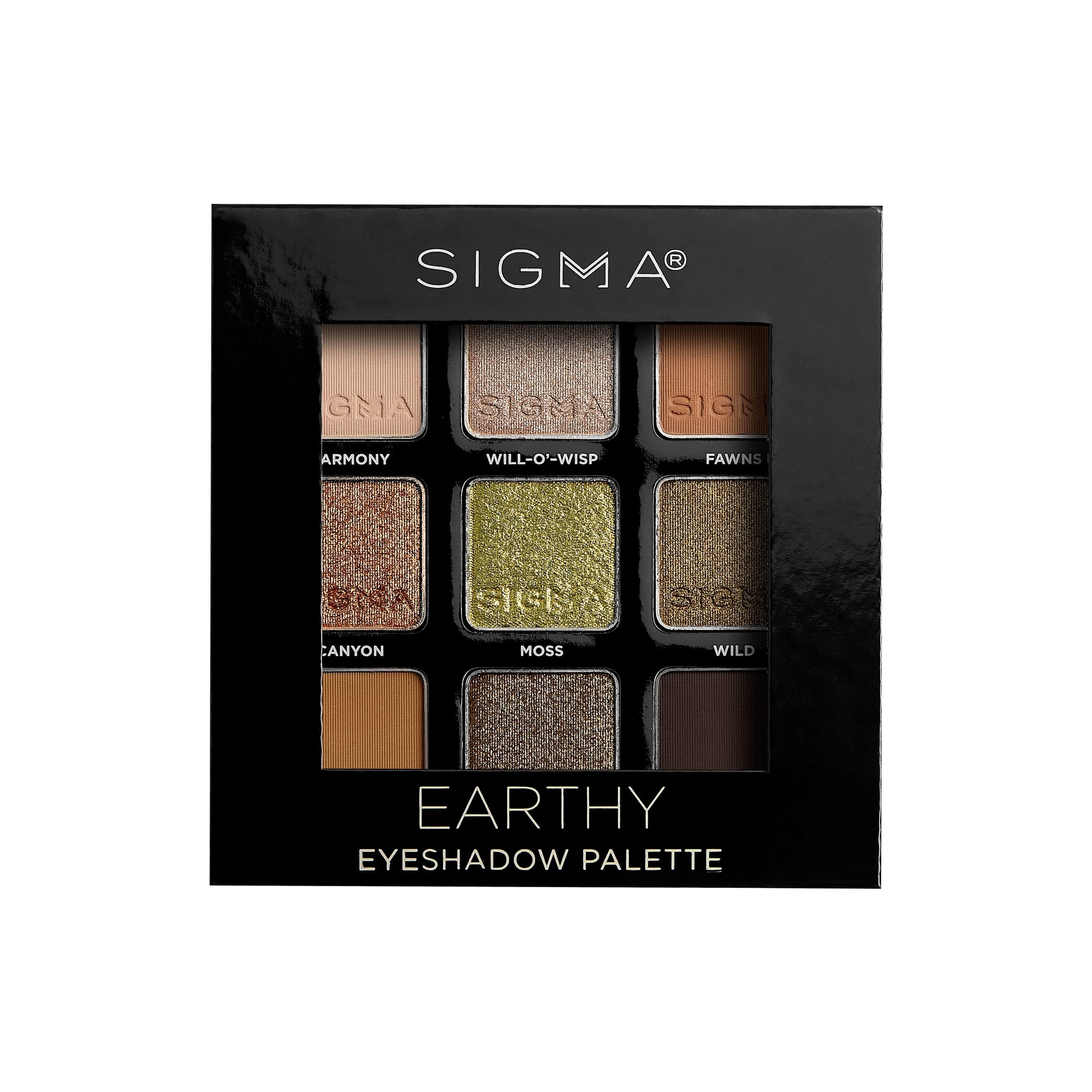Sigma Beauty Earthy Eyeshadow Palette