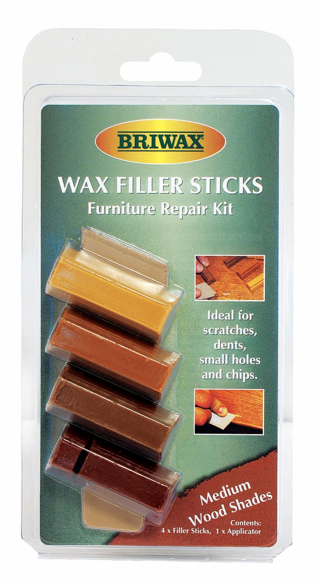 Briwax Filler Sticks - Medium (4 x 40ml Sticks)